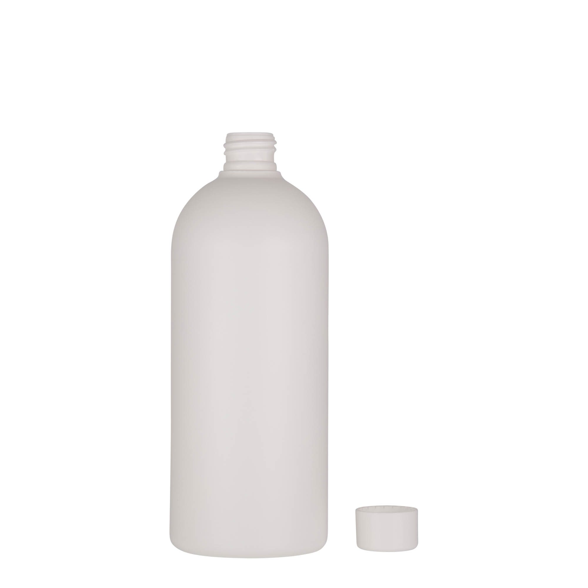 500 ml plastična flaša 'Tuffy', HDPE, bela, grlo: 24/410