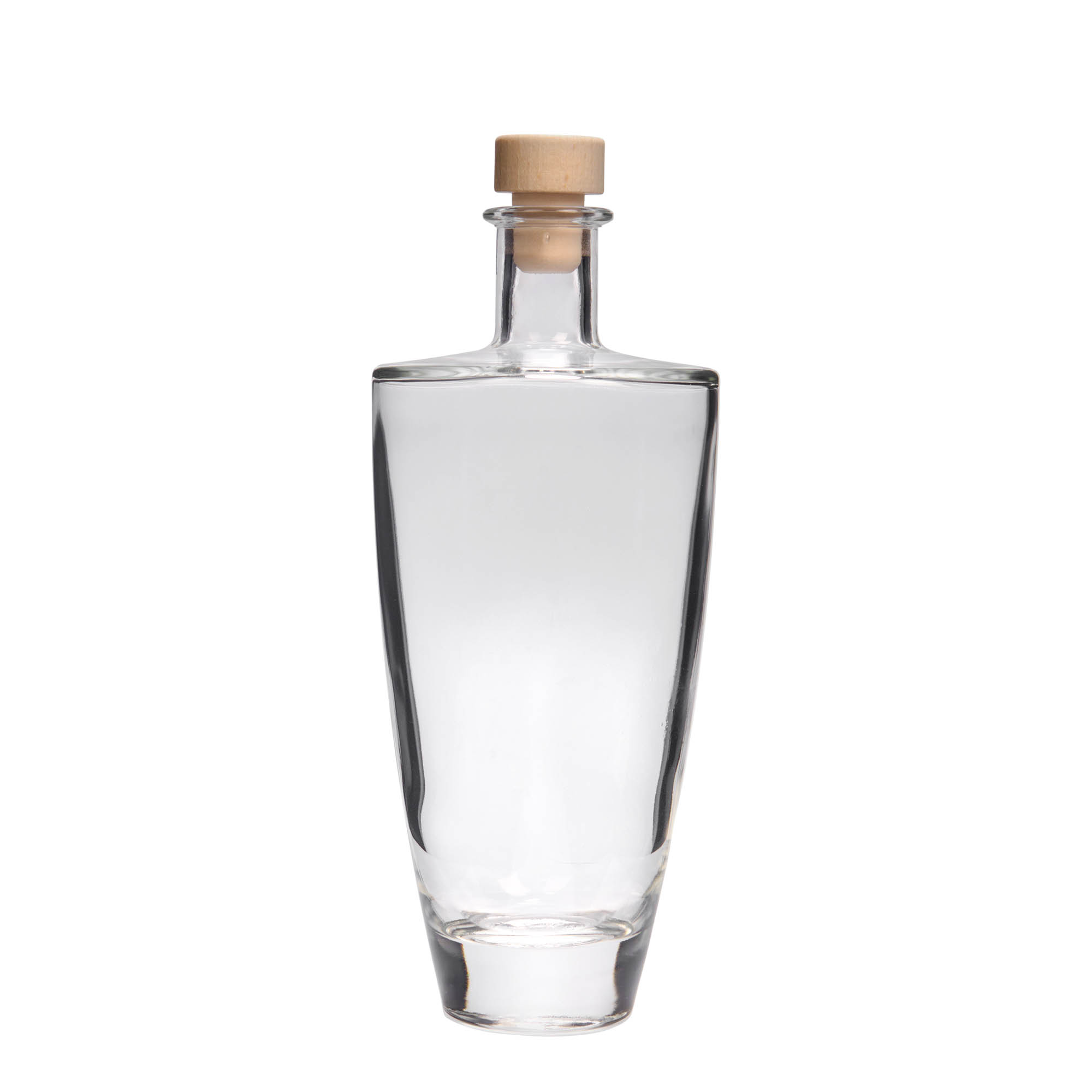500 ml staklena boca 'Vanessa', ovalna, otvor: pluta 500 ml staklena boca 'Vanessa', ovalna, otvor: pluta