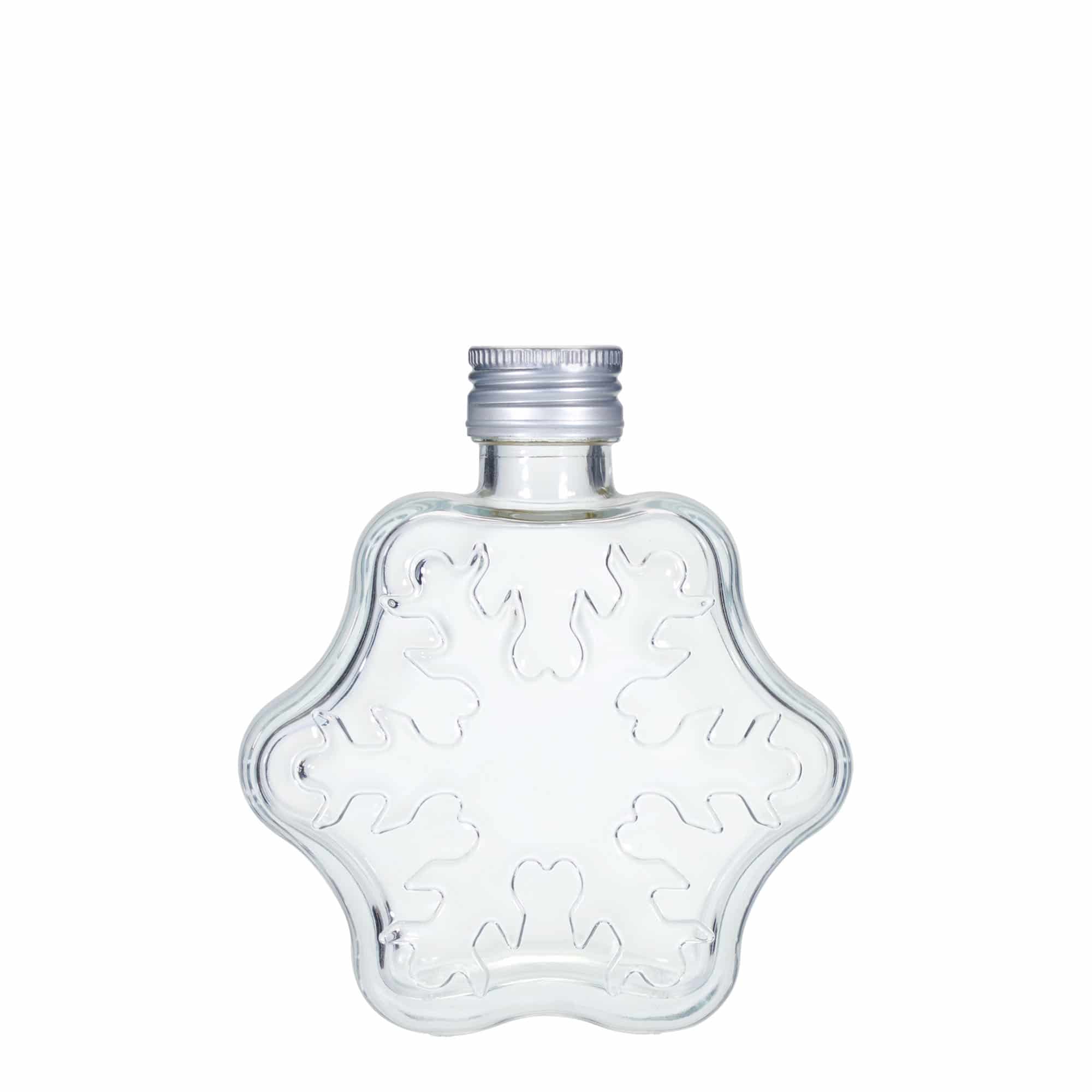 Staklena boca od 200 ml 'Pahulja', otvor: PP 28