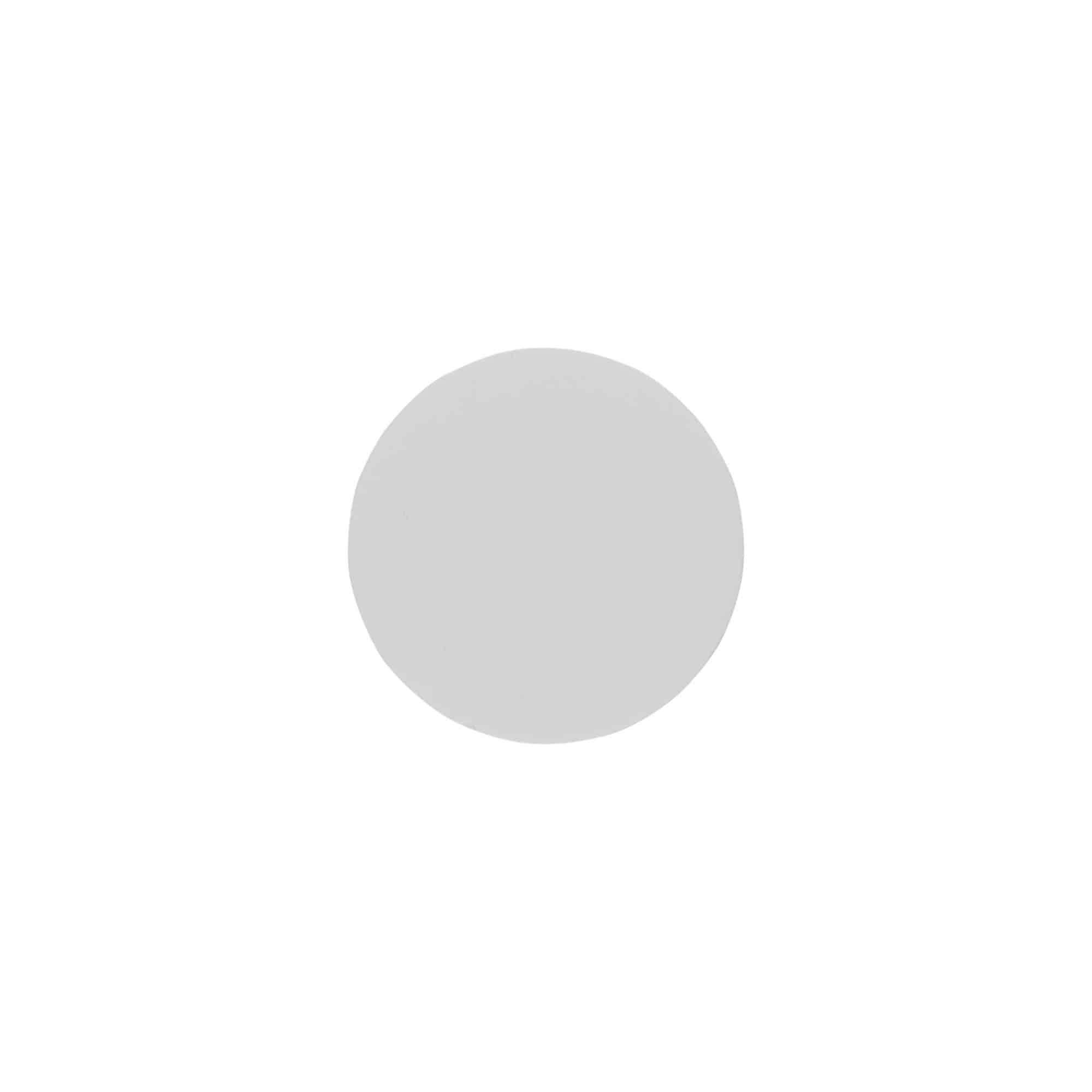 Pokrovna ploča za 100 ml 'Bianca', PP-plastika, bela