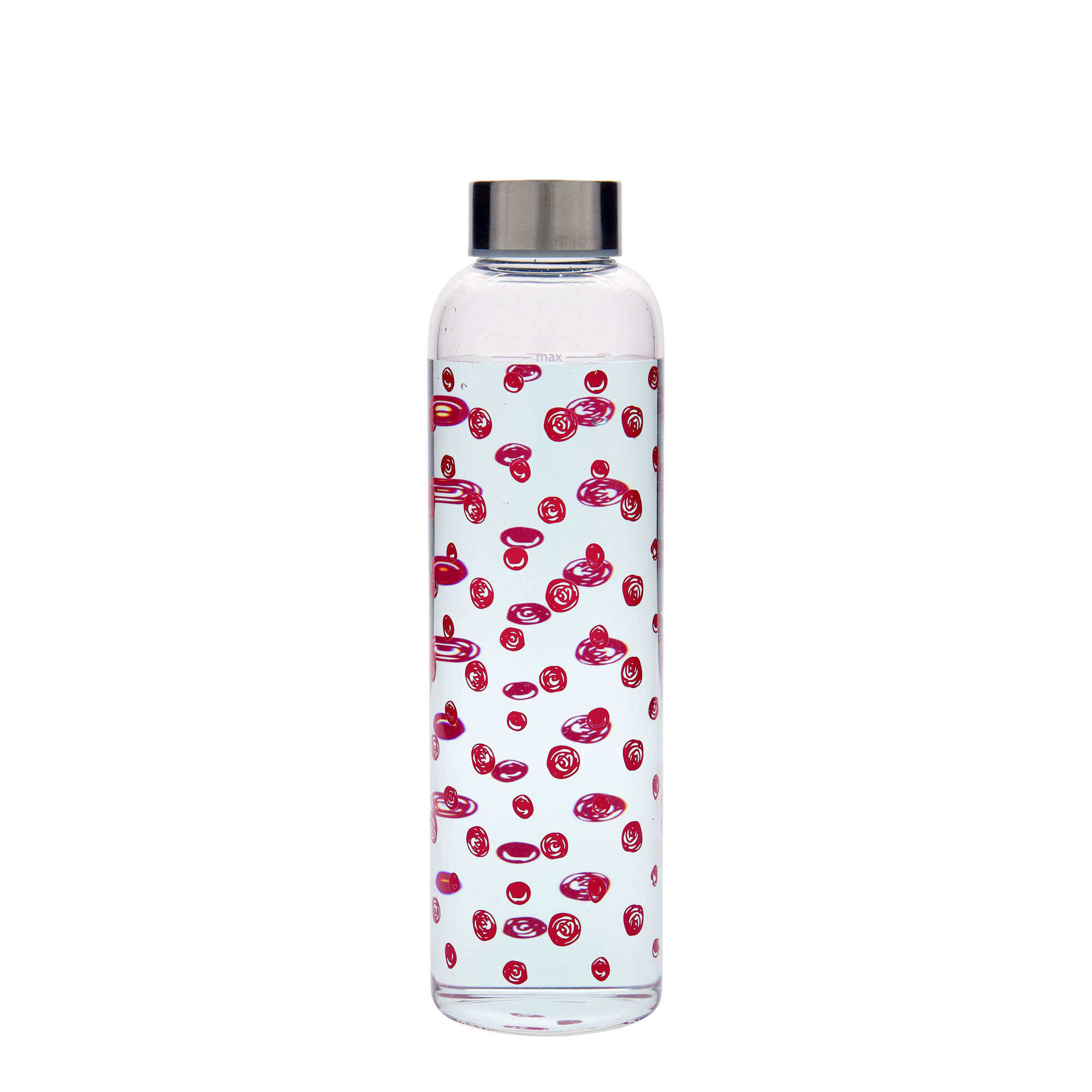 500 ml boca za piće 'Perseus - Crvene tačke', otvor: navojni zatvarač 500 ml boca za piće 'Perseus - Crvene tačke', otvor: navojni zatvarač