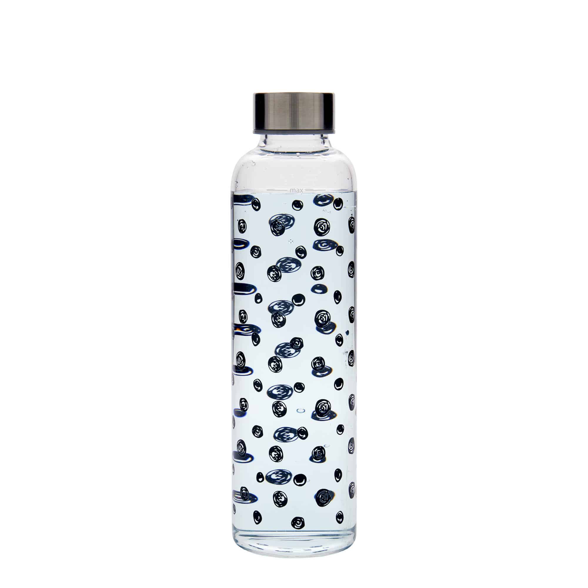 500 ml boca za piće 'Perseus - Crne tačke', otvor: navojni zatvarač