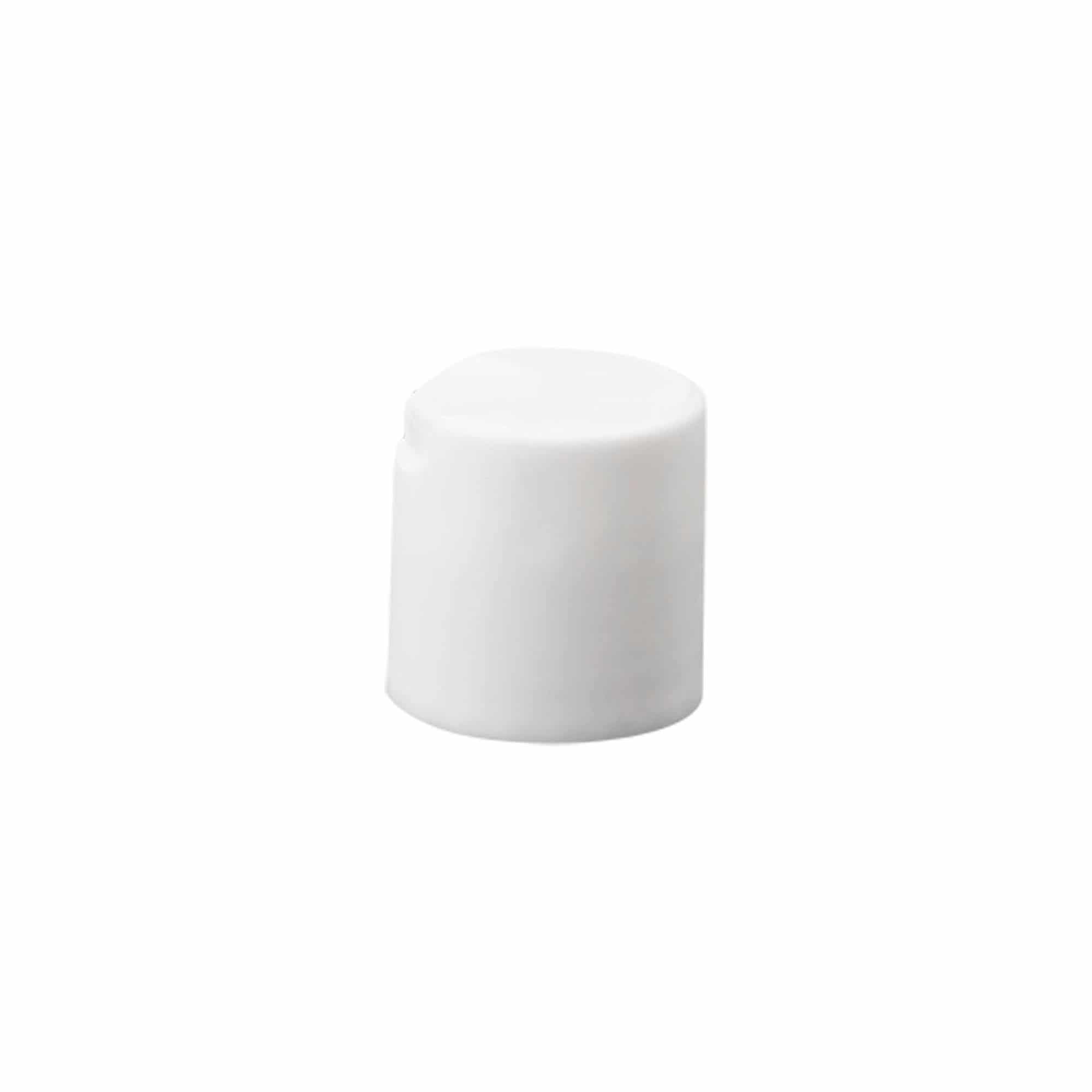 Zatvarač sa navojem Disc Top, PP plastika, bela, za otvor: 24/410 Zatvarač sa navojem Disc Top, PP plastika, bela, za otvor: 24/410