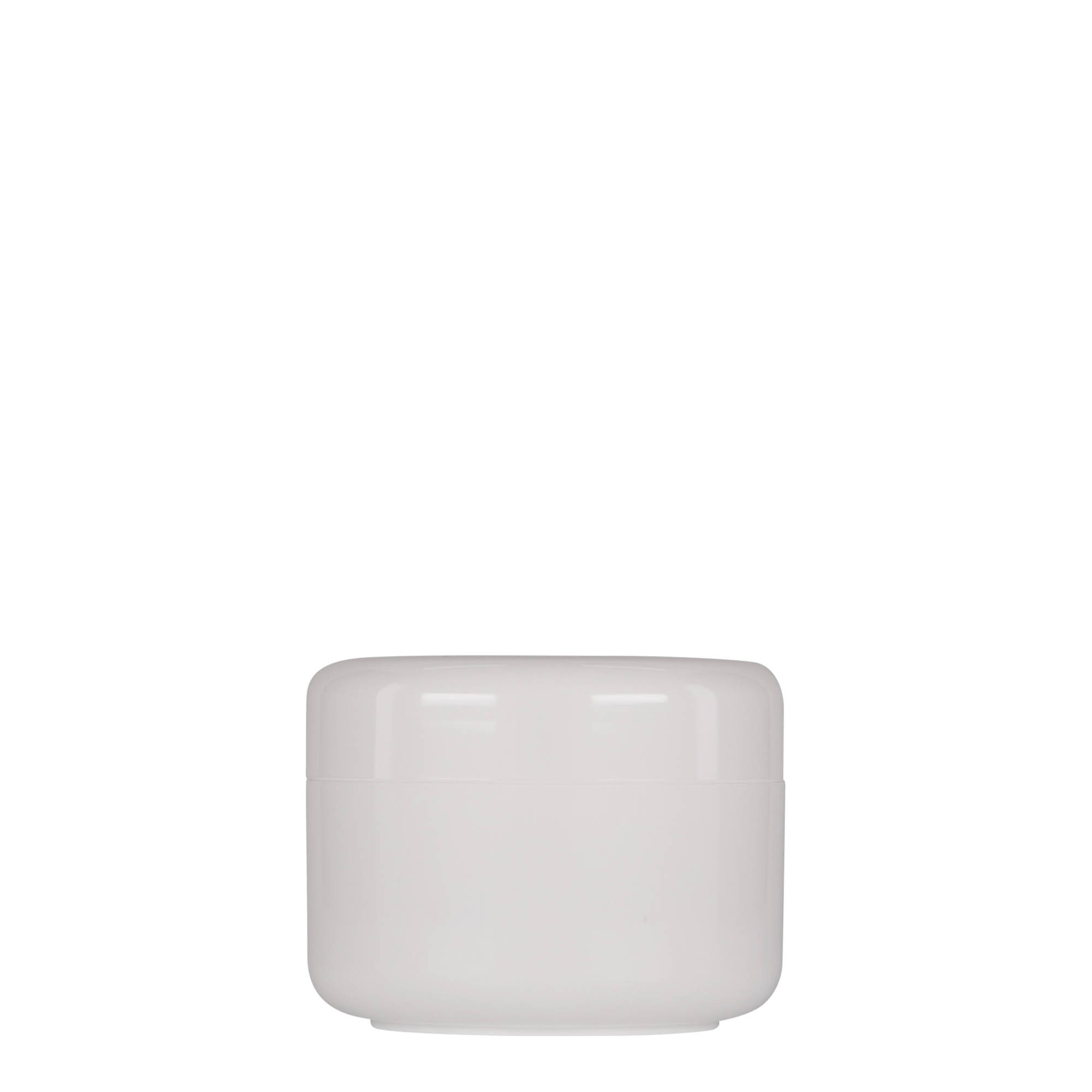 100 ml plastična posuda 'Bianca', PP, bela, otvor: navojni poklopac 100 ml plastična posuda 'Bianca', PP, bela, otvor: navojni poklopac