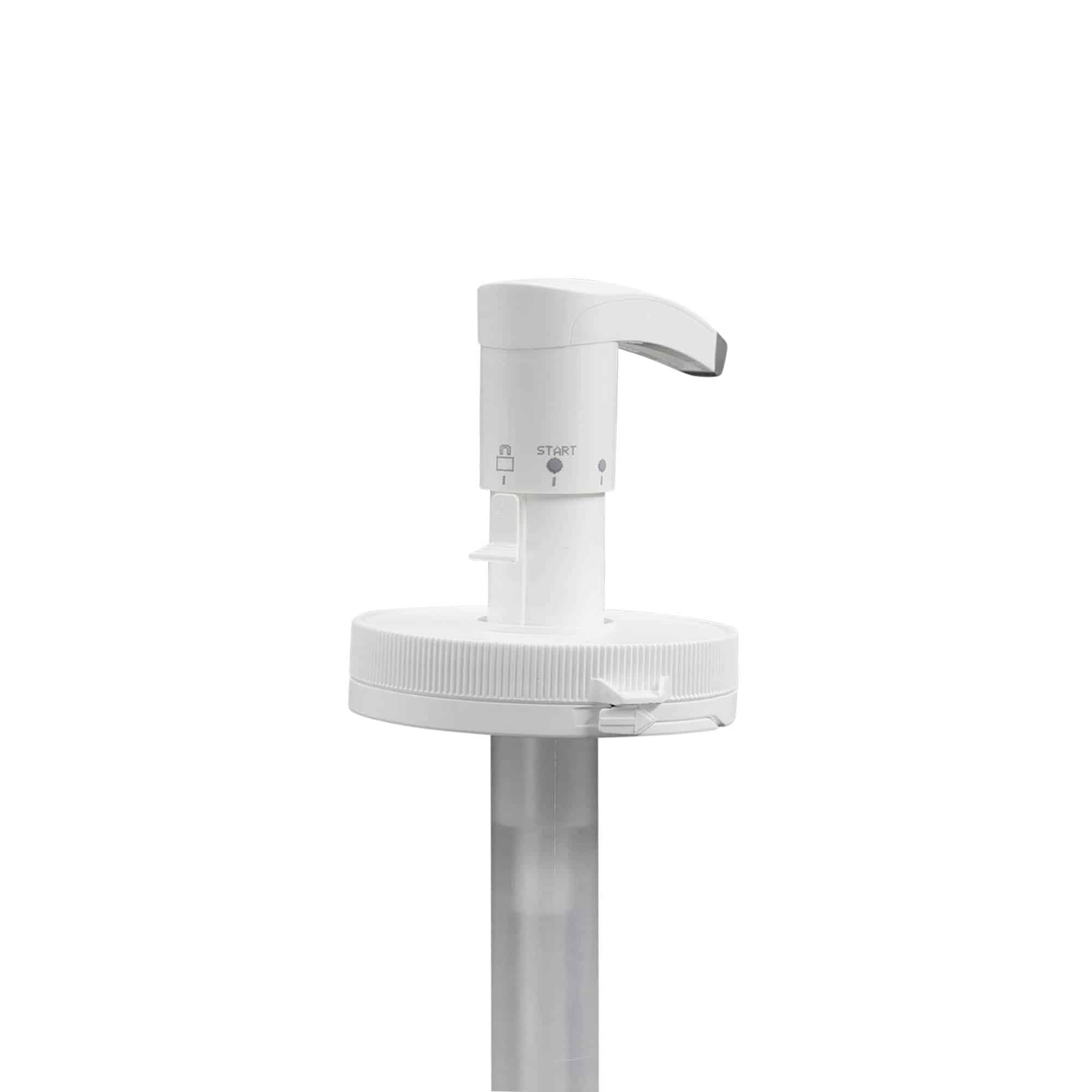 Dozirna pumpa za 655 ml 'Securibox', PE-plastika, bela, za otvor: navojni poklopac