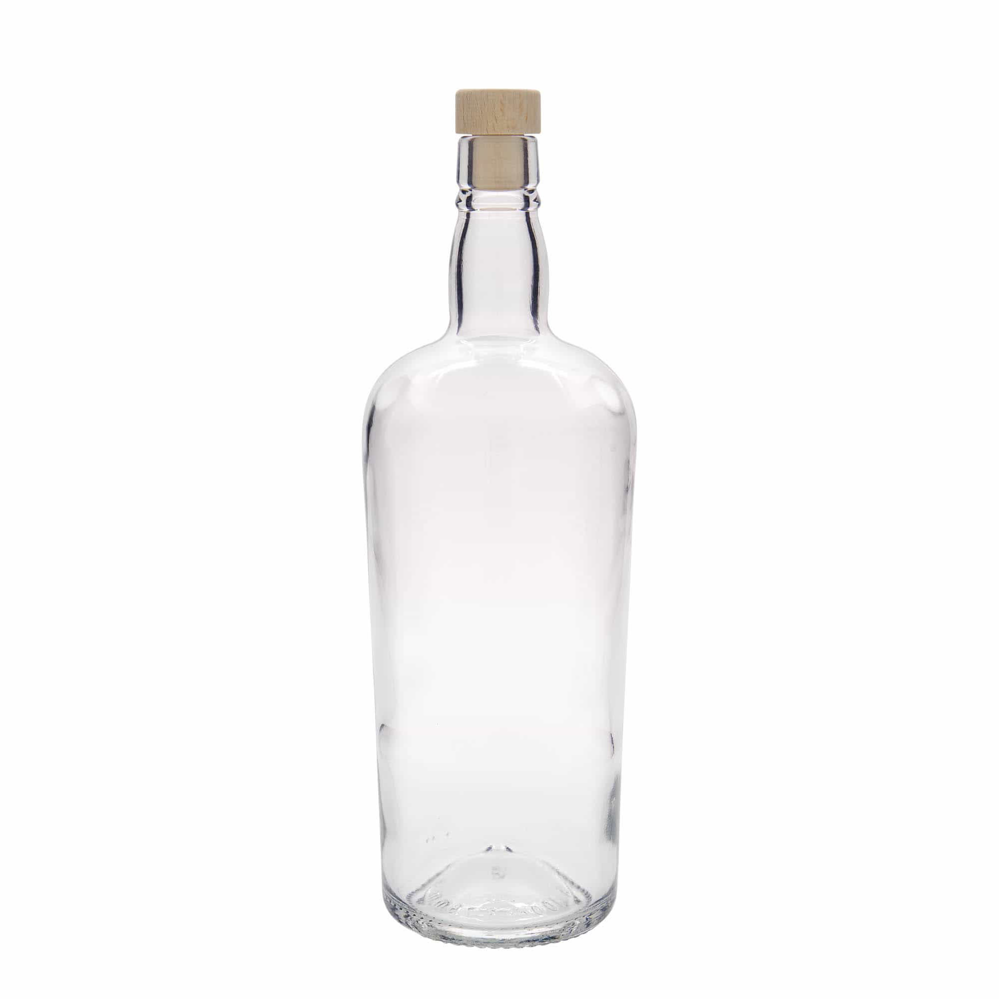 1000 ml staklena flaša 'Edinburgh', otvor: čep