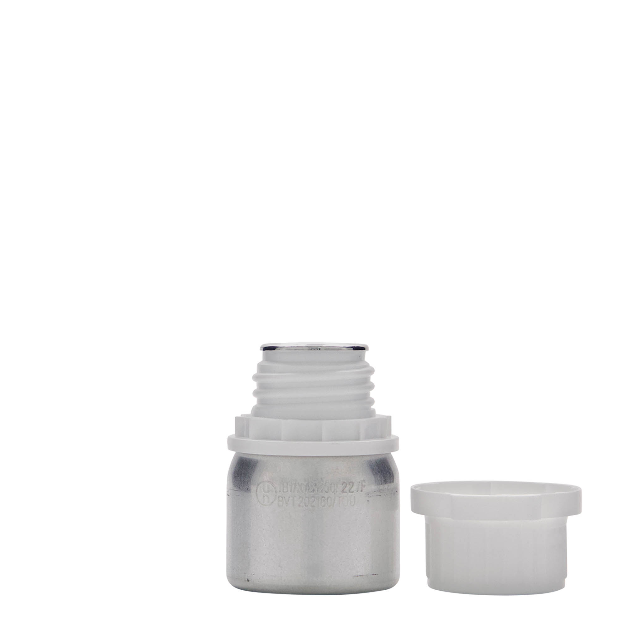 50 ml aluminijumska flaša, metal, srebrna, otvor: DIN 32 50 ml aluminijumska flaša, metal, srebrna, otvor: DIN 32