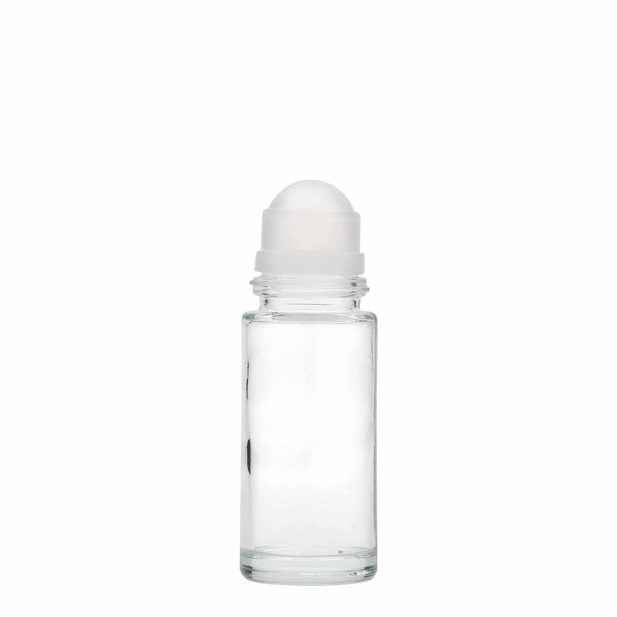 50 ml roll-on flašica, staklo, otvor: zatvarač na navoj