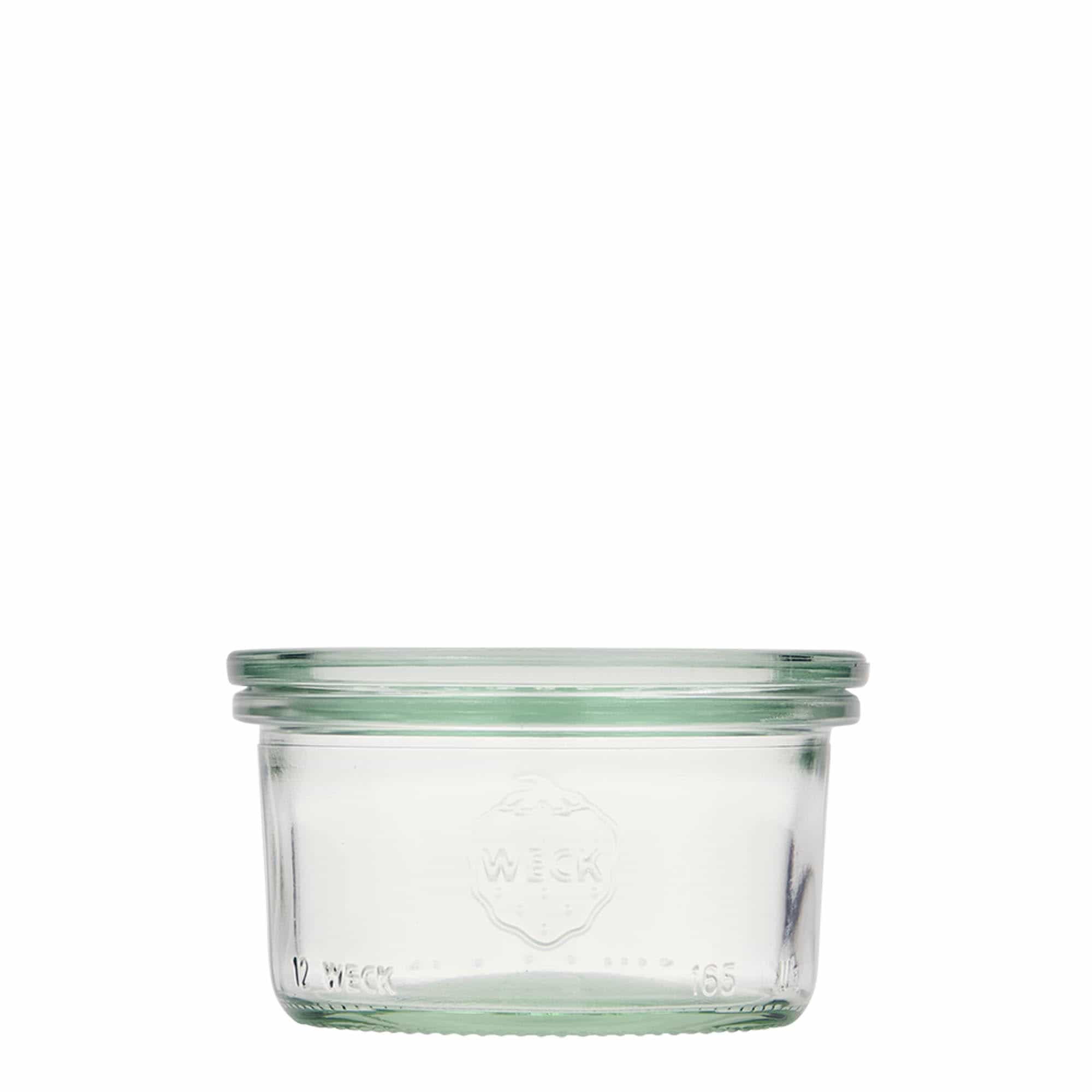 165 ml WECK tegle sa okruglim rubom, otvor