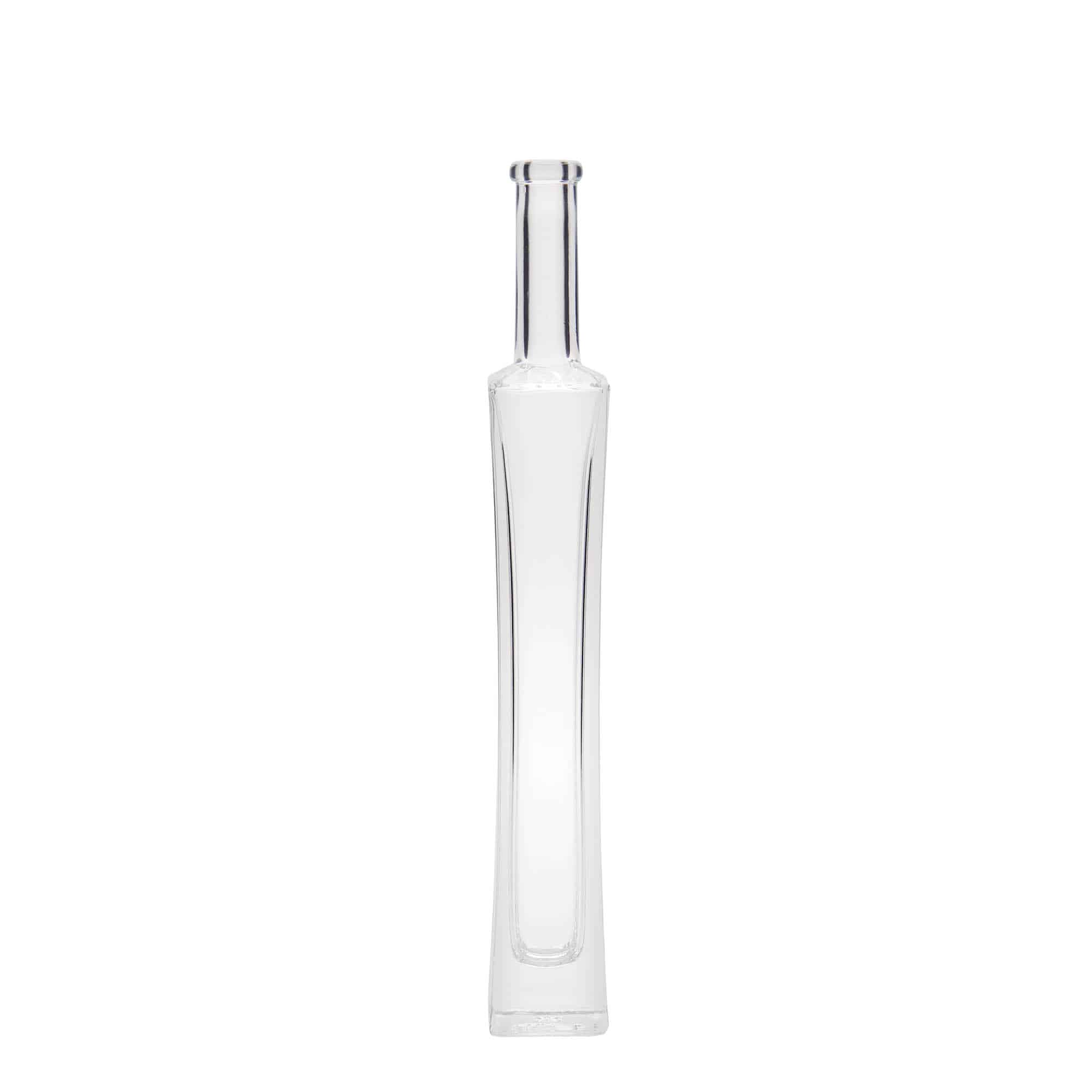 100 ml staklena boca 'Koko', kvadratna, otvor: čep