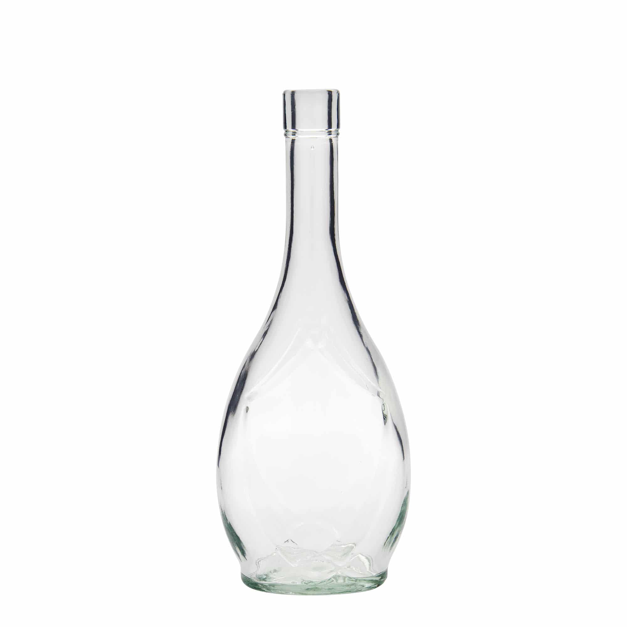 500 ml staklena boca 'Saragossa', ovalna, otvor: čep