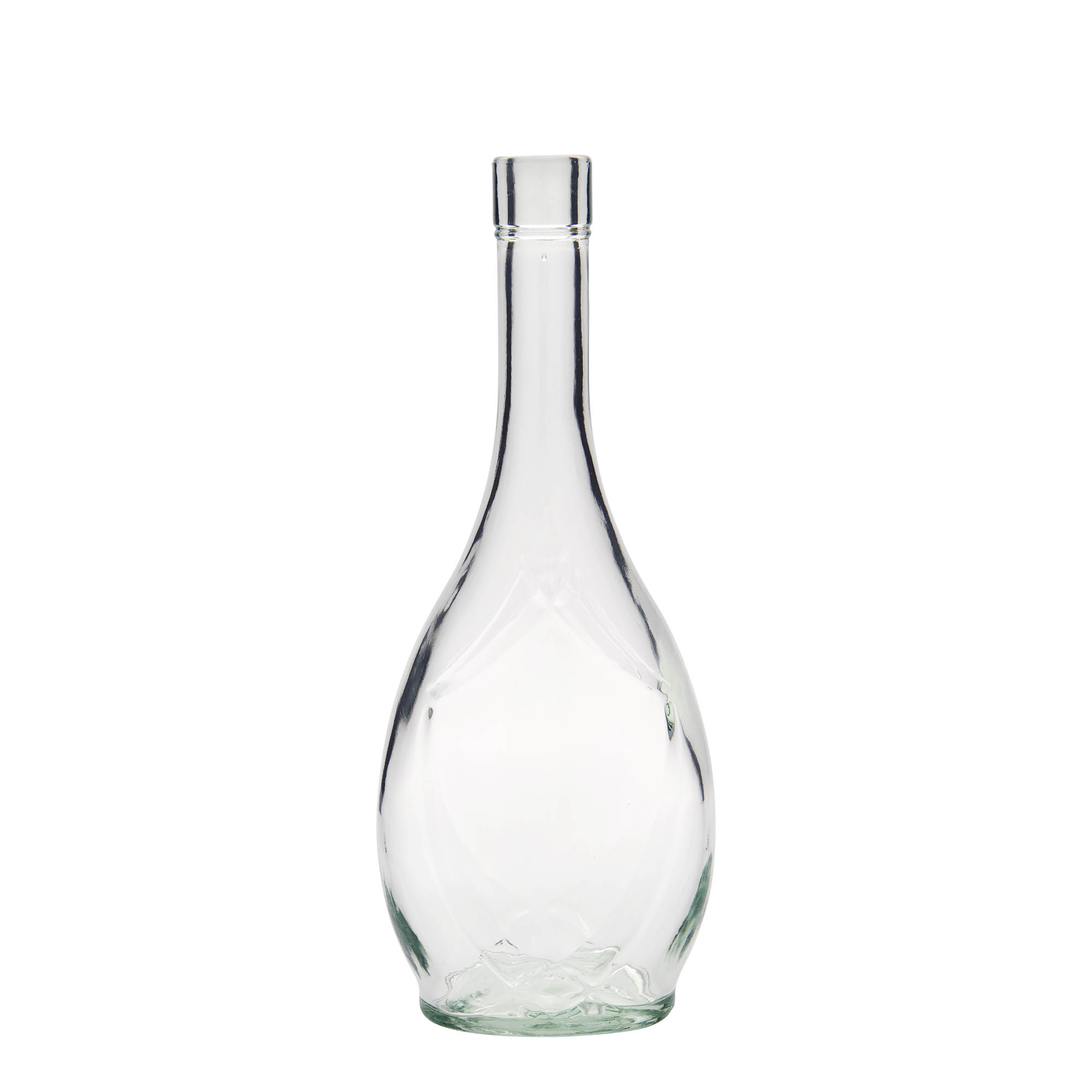 500 ml staklena boca 'Saragossa', ovalna, otvor: čep 500 ml staklena boca 'Saragossa', ovalna, otvor: čep
