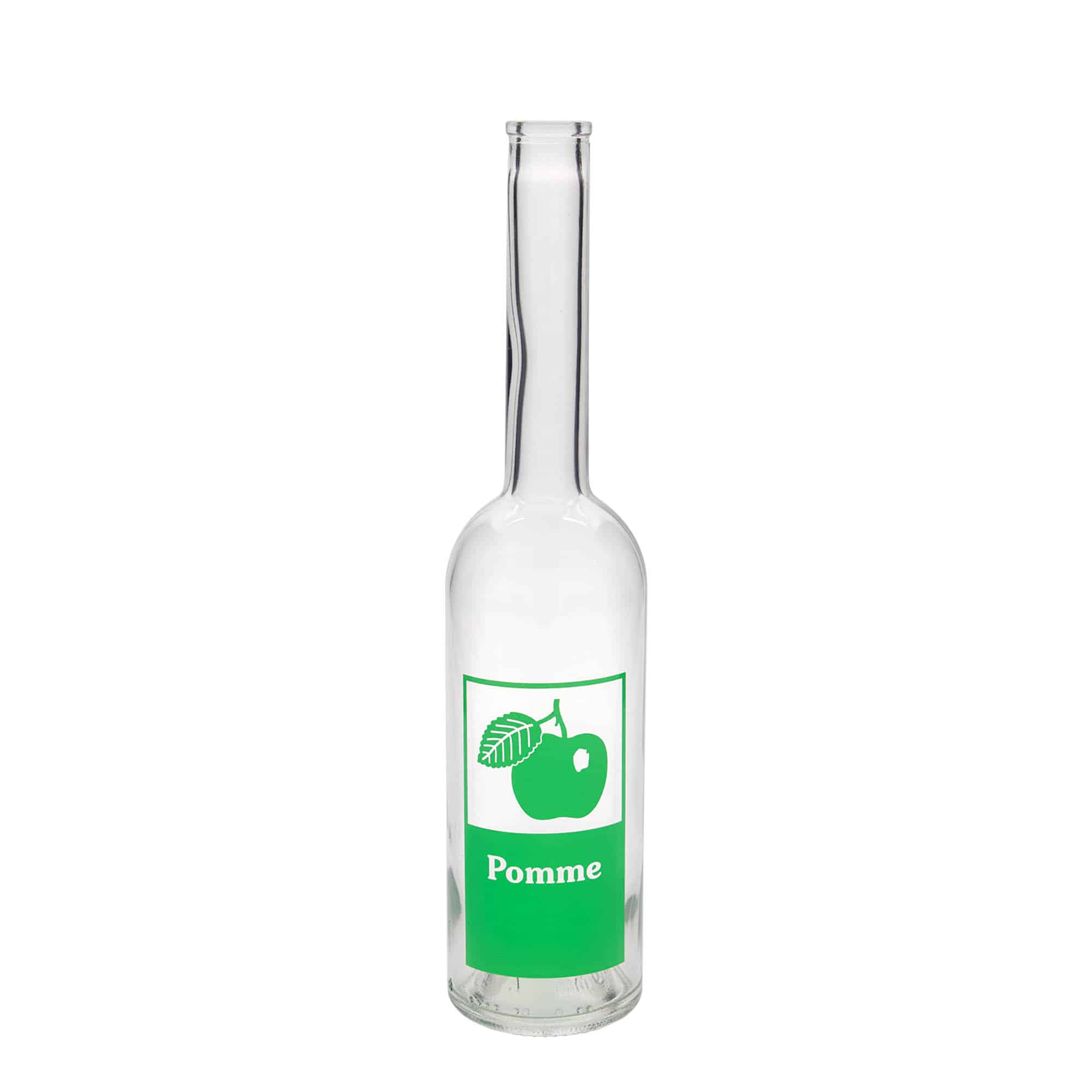 500 ml staklena flaša 'Opera', motiv: Pomme, grlo: plutа
