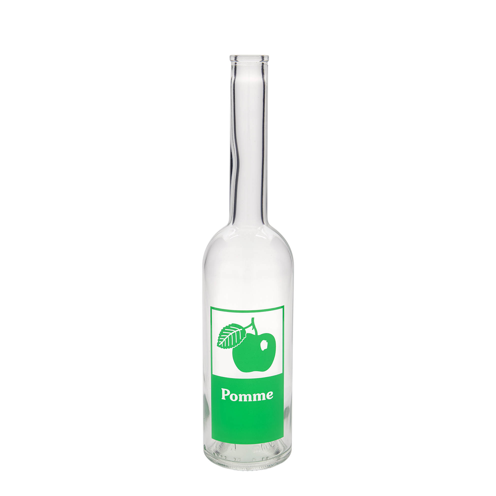 500 ml staklena flaša 'Opera', motiv: Pomme, grlo: plutа 500 ml staklena flaša 'Opera', motiv: Pomme, grlo: plutа