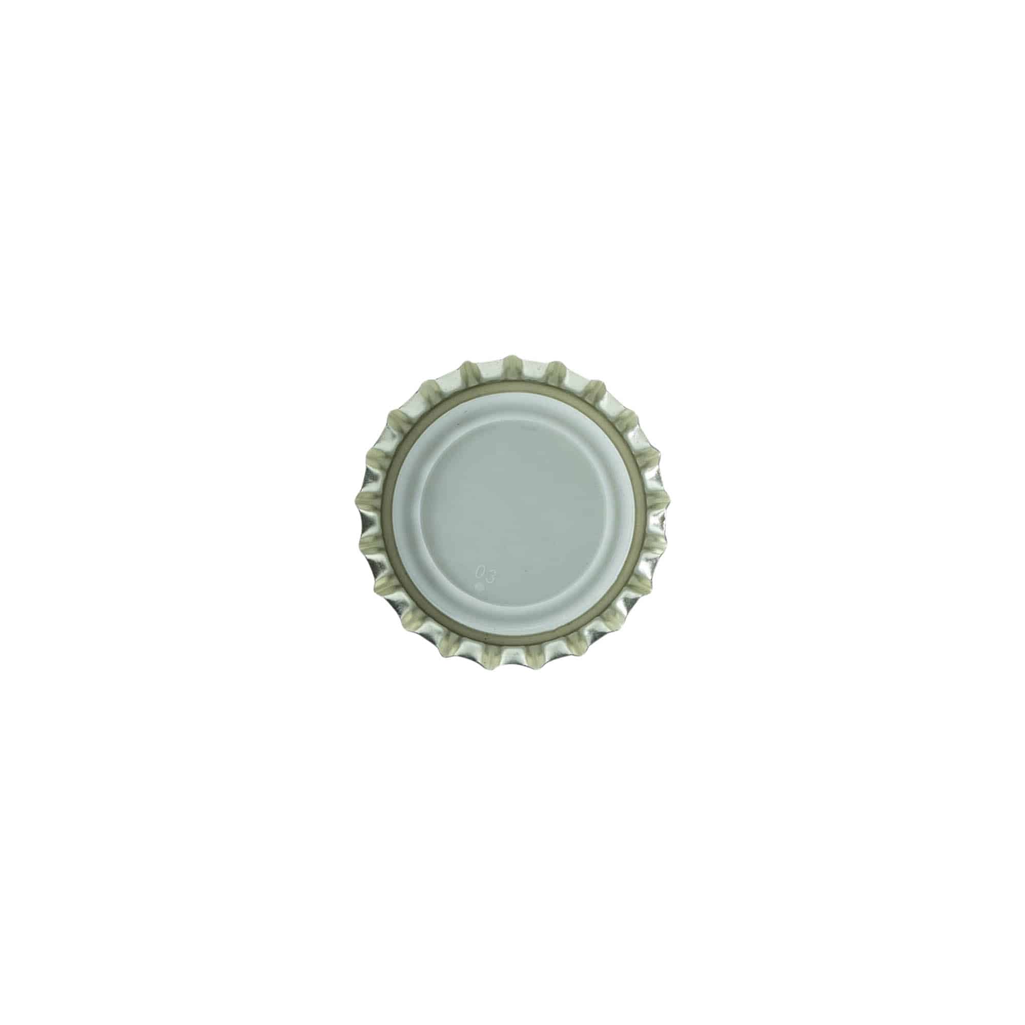 Čepovi za flaše 26 mm, metalni, crni Čepovi za flaše 26 mm, metalni, crni