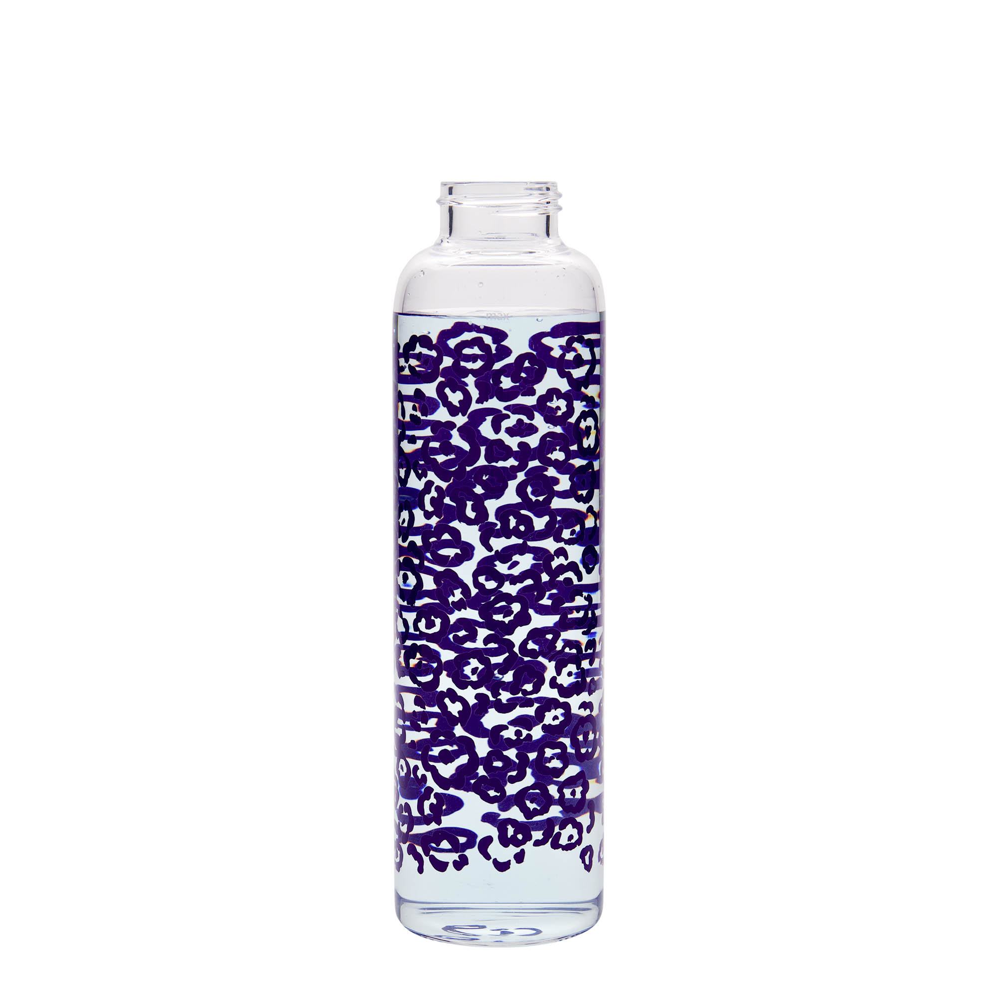 Boca za piće od 500 ml, 'Perseus', motiv: Ljubičasti cvetovi, otvor: Zatvarač sa navojem Boca za piće od 500 ml, 'Perseus', motiv: Ljubičasti cvetovi, otvor: Zatvarač sa navojem
