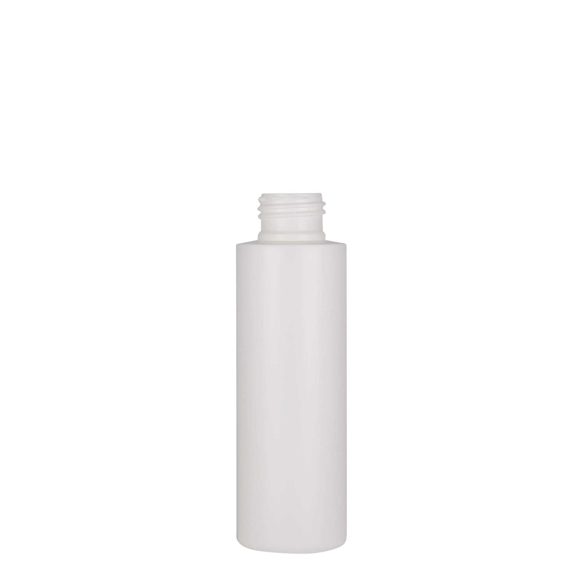 Plastična boca od 100 ml 'Pipe', HDPE, bela, otvor: GPI 24/410 Plastična boca od 100 ml 'Pipe', HDPE, bela, otvor: GPI 24/410