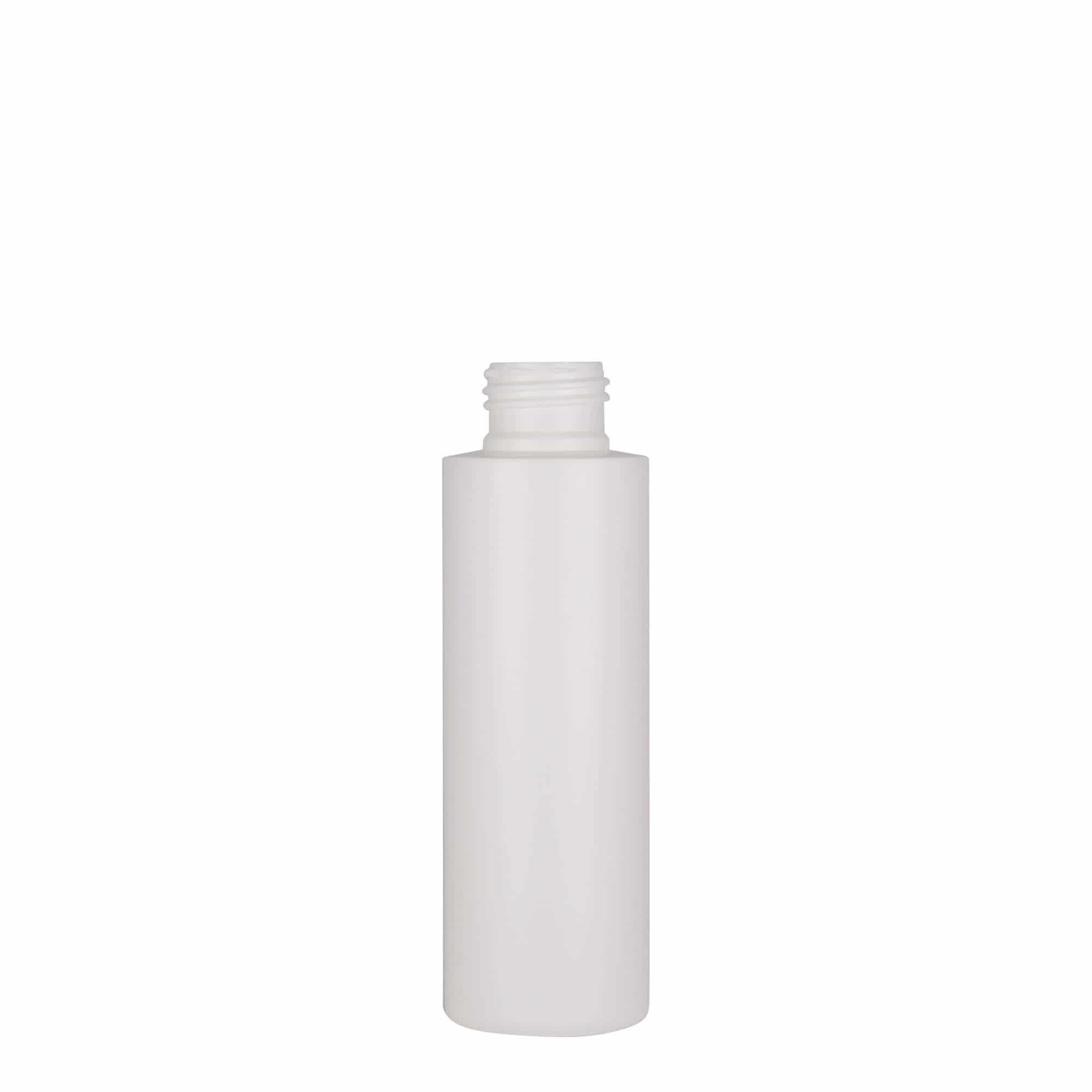 Plastična boca od 100 ml 'Pipe', HDPE, bela, otvor: GPI 24/410 Plastična boca od 100 ml 'Pipe', HDPE, bela, otvor: GPI 24/410