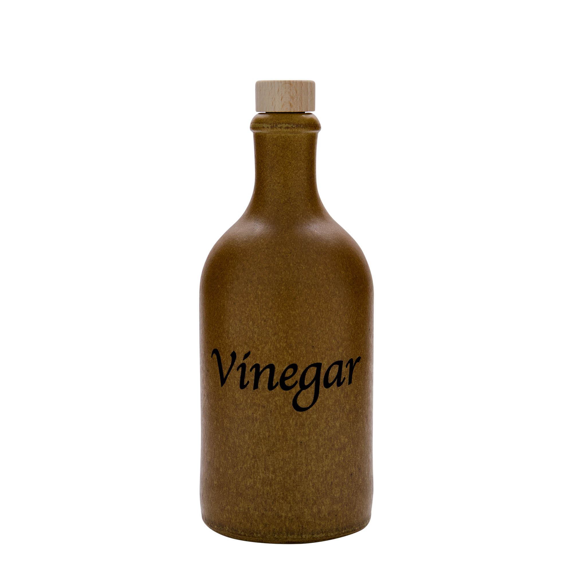 500 ml glineni vrč, motiv: sirće, kamenina, braon-kristal, otvor: čep