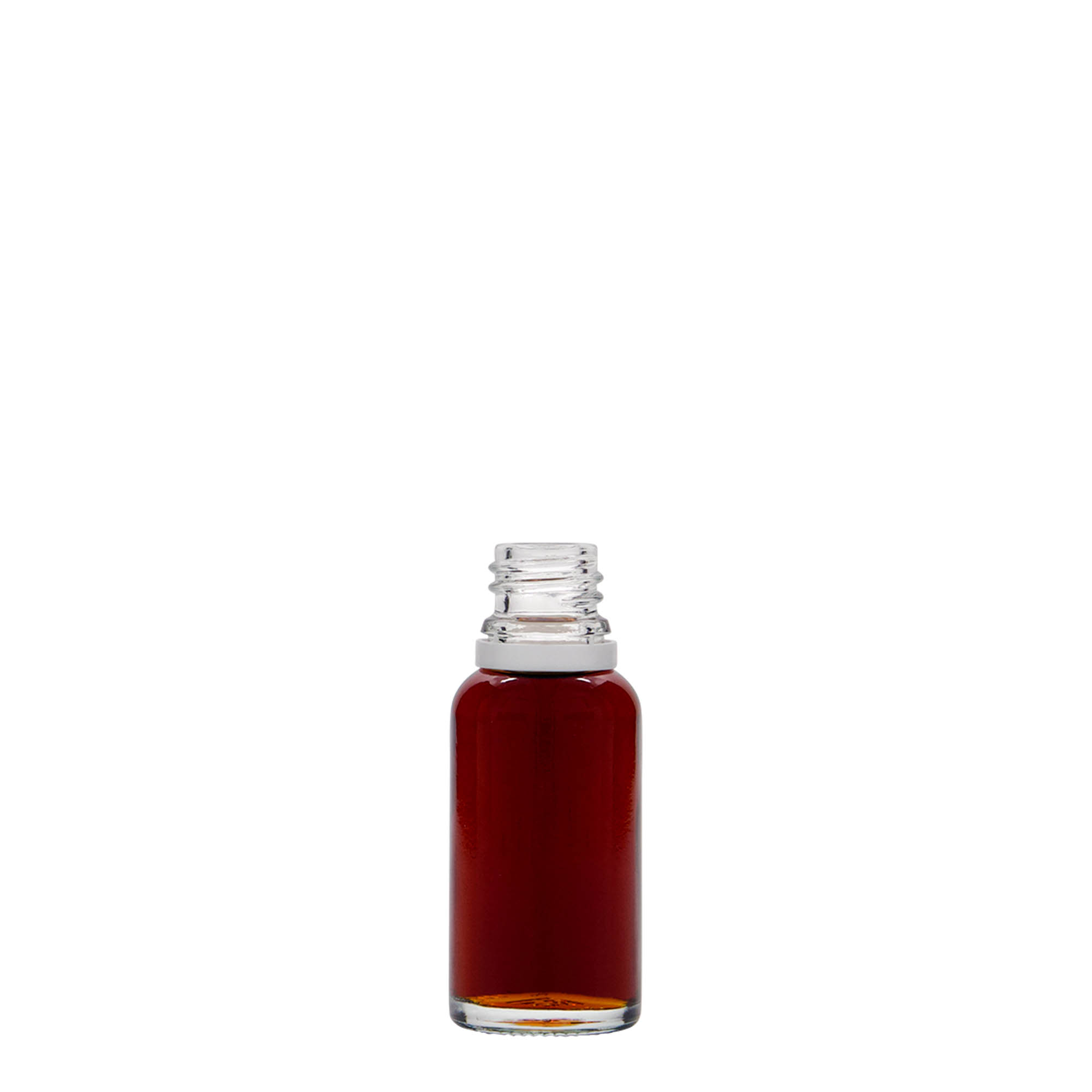 Medicinska boca od 20 ml, staklo, otvor: DIN 18