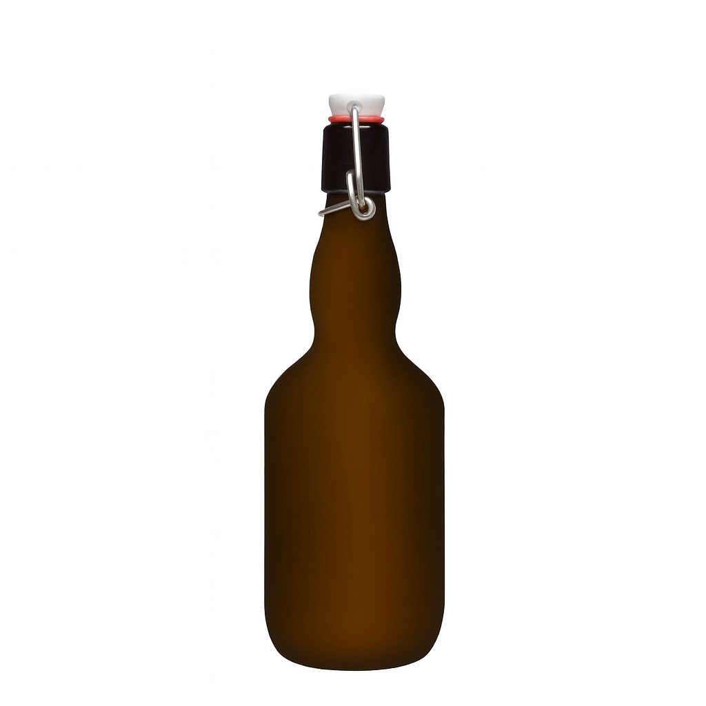 500 ml flaša za pivo sa grlom, staklo, antikno zeleno, otvor: zatvarač sa kopčom 500 ml flaša za pivo sa grlom, staklo, antikno zeleno, otvor: zatvarač sa kopčom