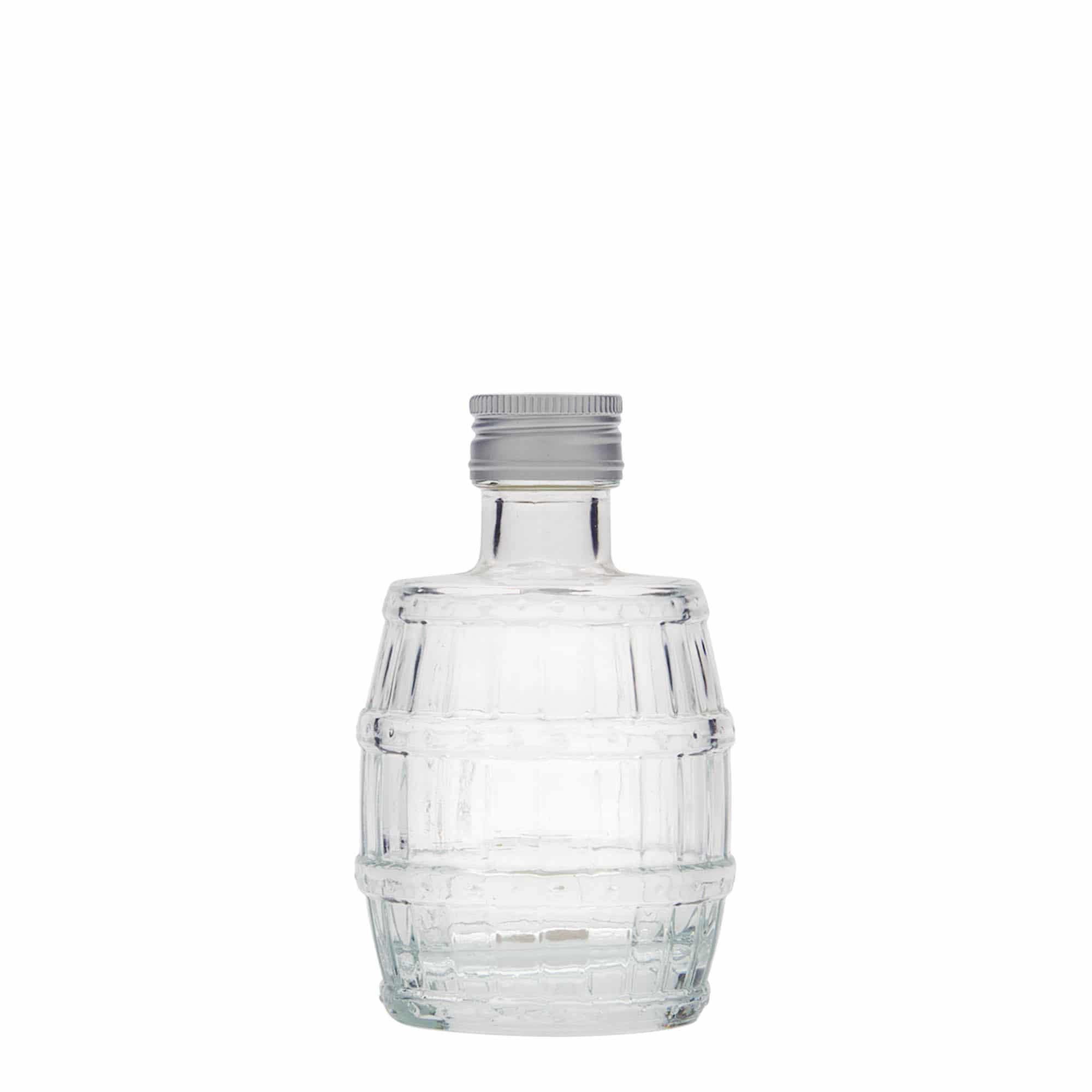Staklena boca od 100 ml 'Bure', otvor: PP 24 Staklena boca od 100 ml 'Bure', otvor: PP 24