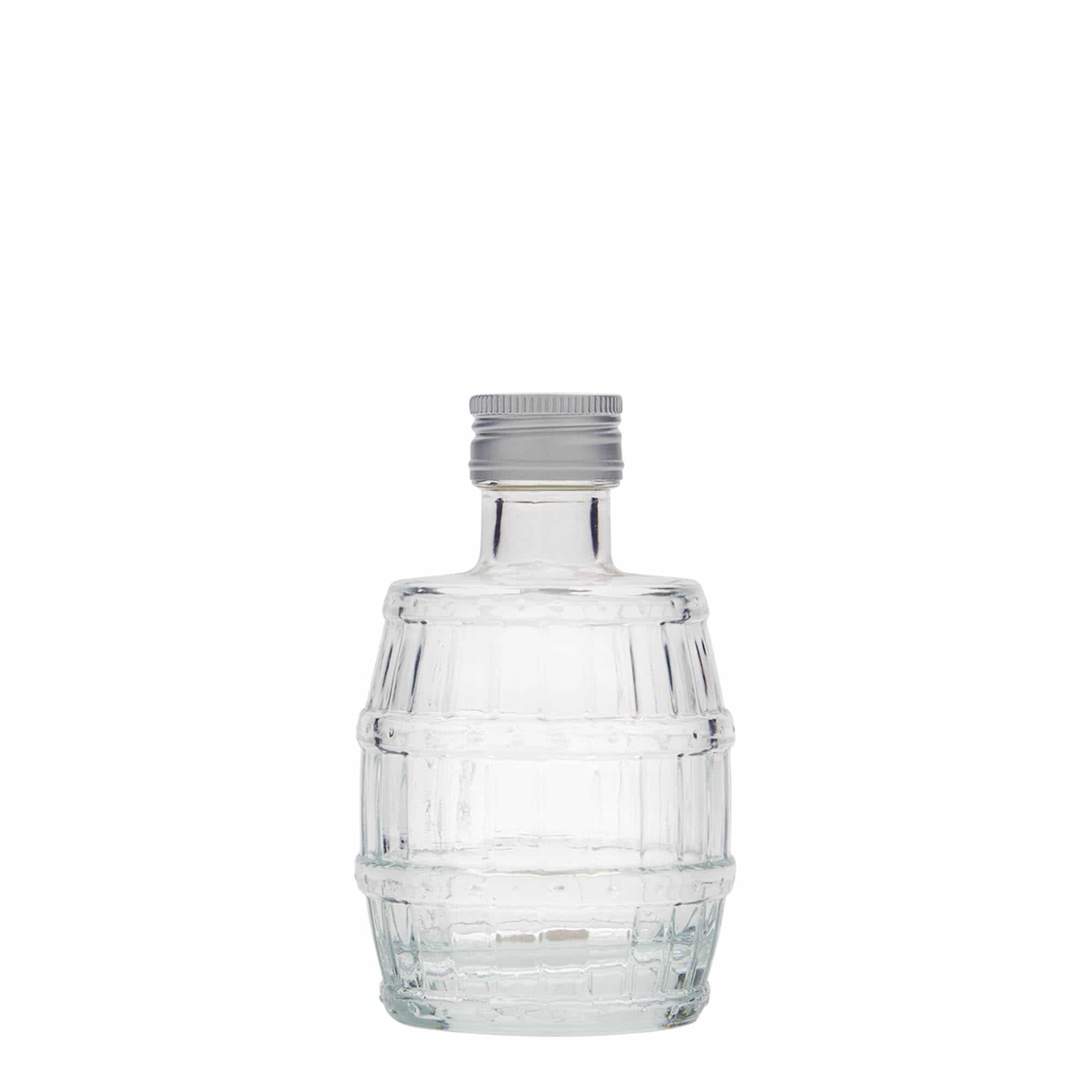 100 ml staklena flaša 'Bure', grlo: PP 24 100 ml staklena flaša 'Bure', grlo: PP 24