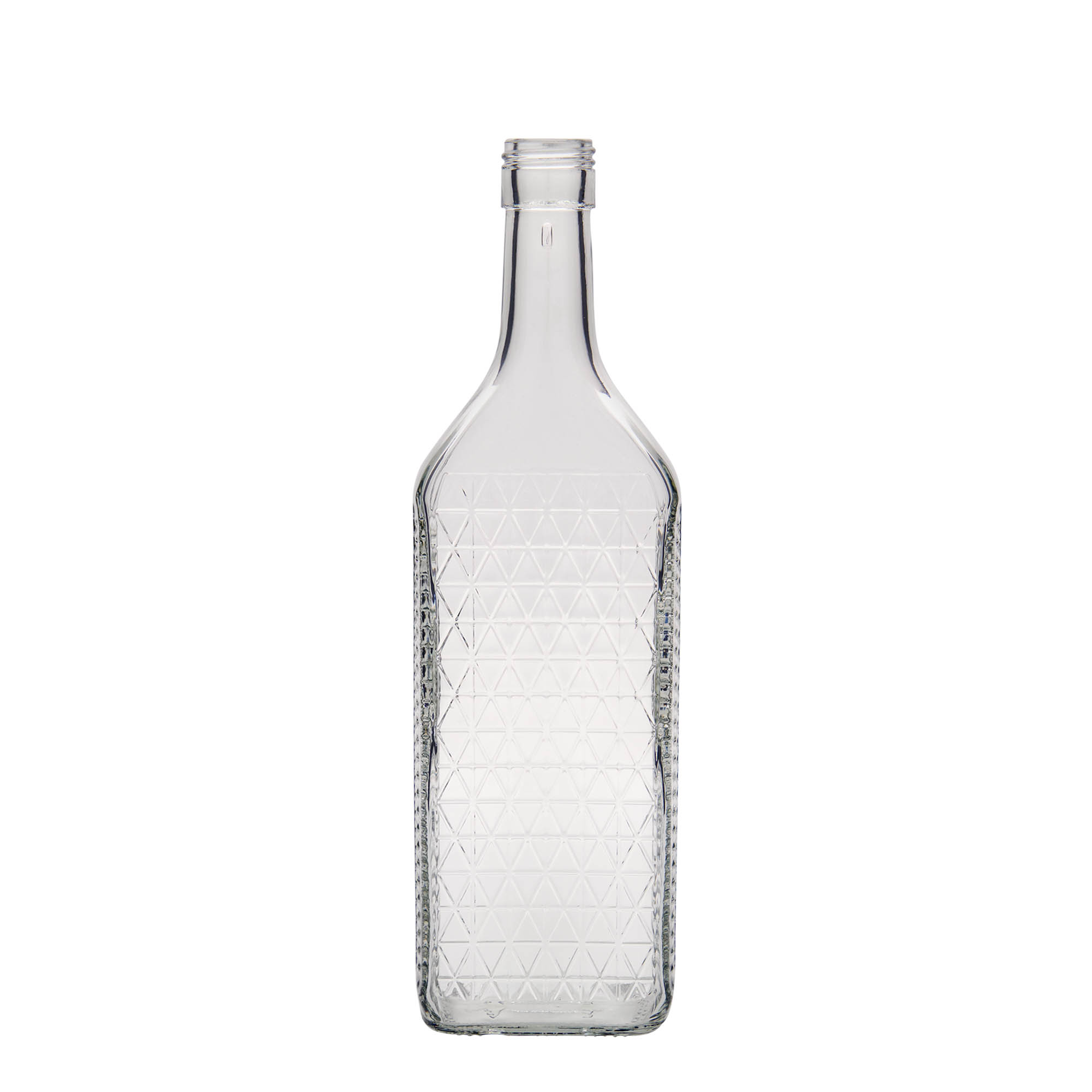 700 ml staklena boca 'Caruso', pravougaona, grlo: PP 31,5 700 ml staklena boca 'Caruso', pravougaona, grlo: PP 31,5