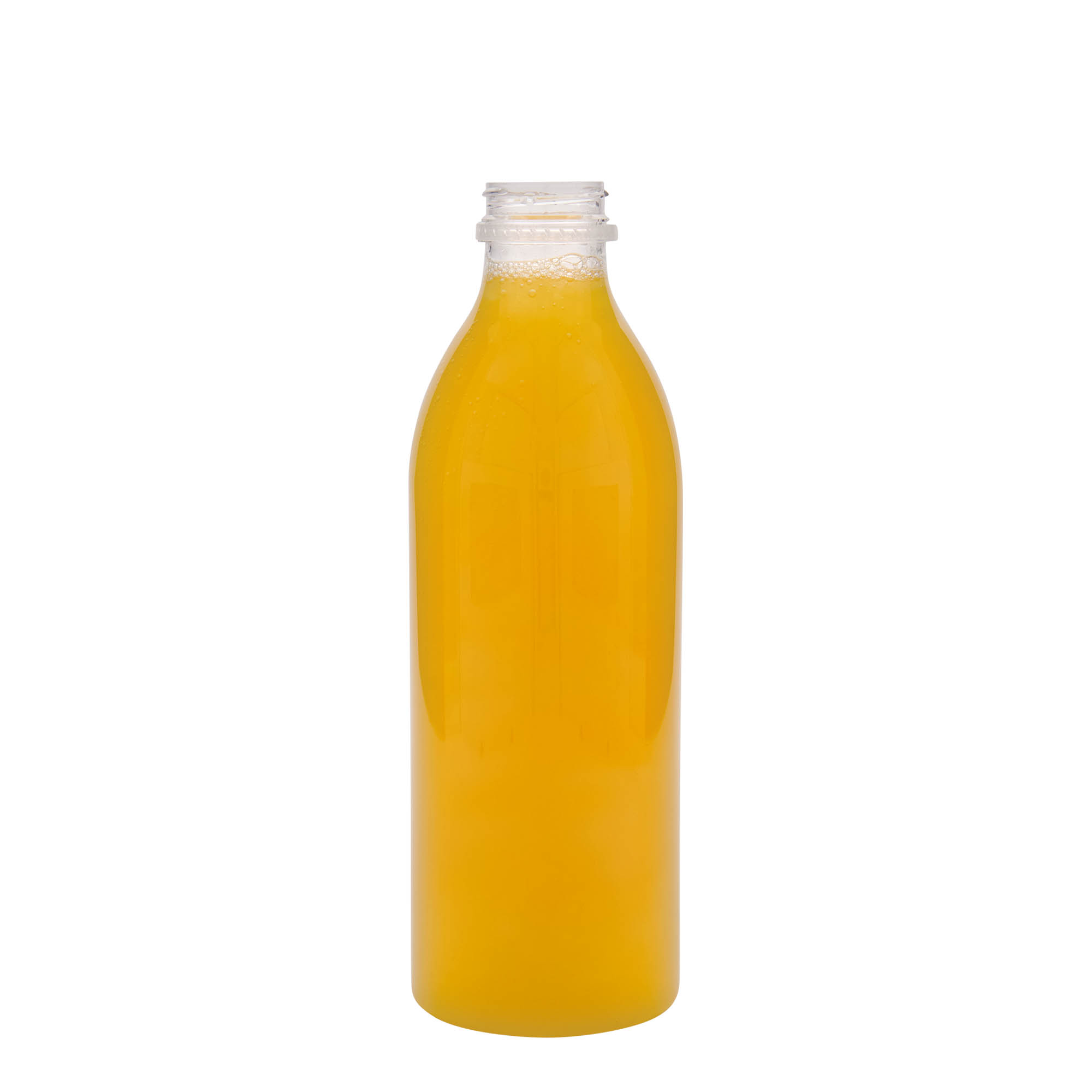 1.000 ml PET-flaša standard, plastika, grlo: 38 mm