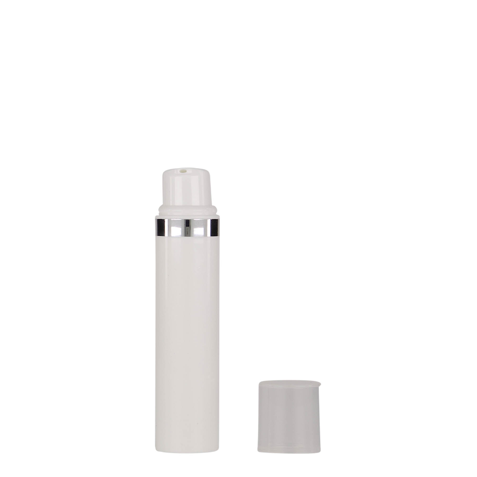 15 ml Airless dozer 'Nano', PP-plastika, beo 15 ml Airless dozer 'Nano', PP-plastika, beo