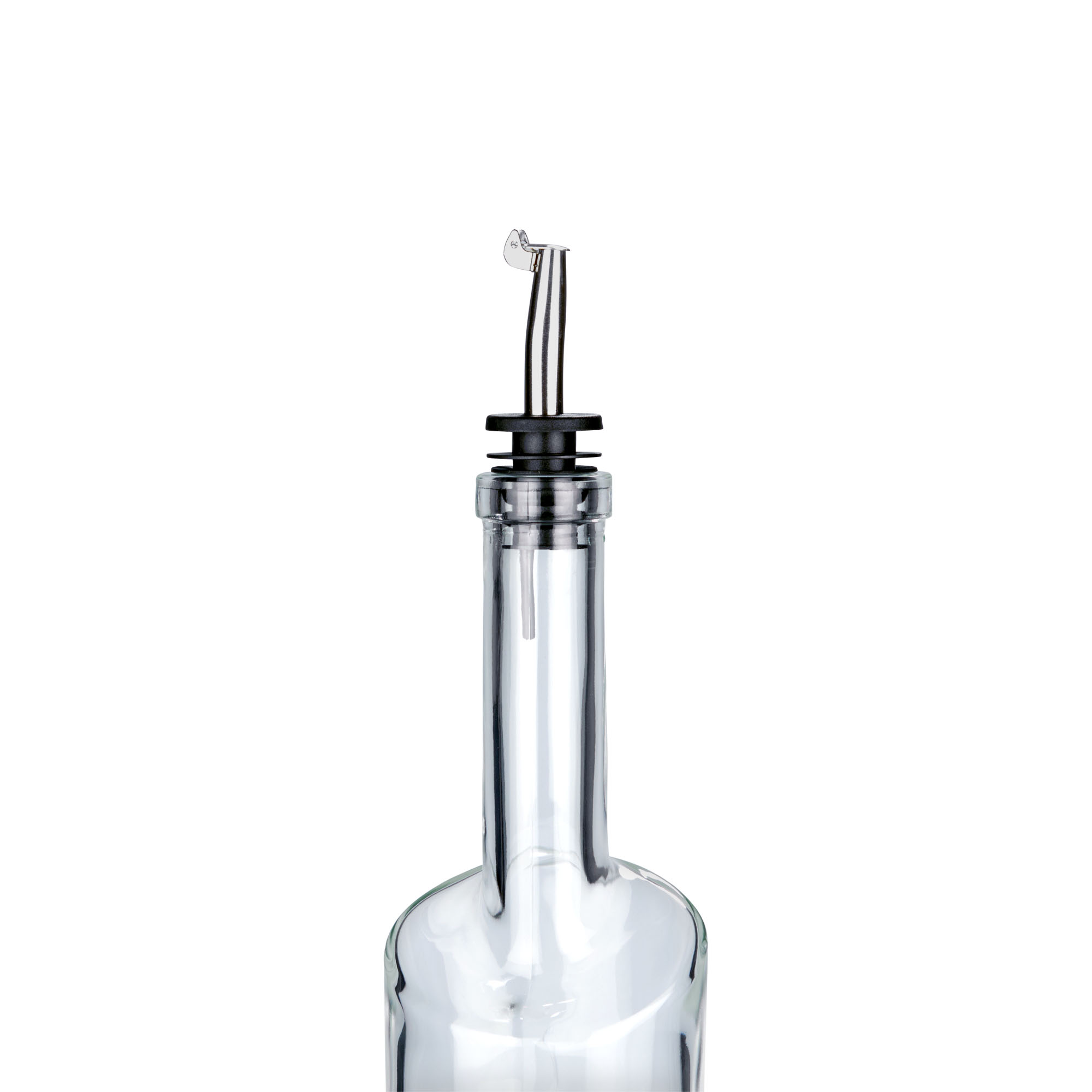 Inox izlivač sa metalnim poklopcem, od nerđajućeg čelika, srebrne boje Inox izlivač sa metalnim poklopcem, od nerđajućeg čelika, srebrne boje