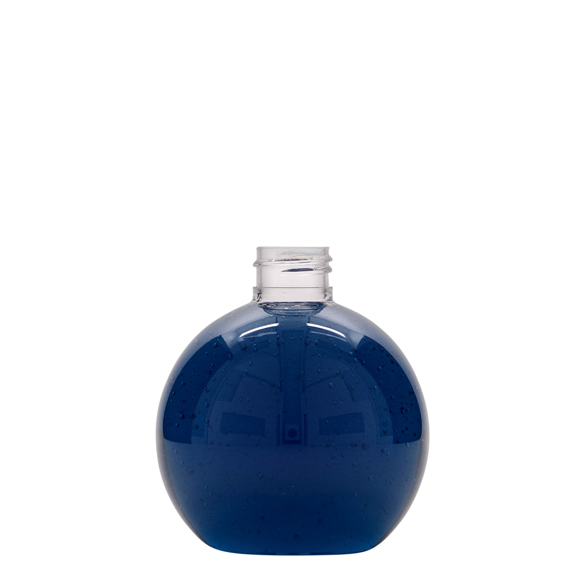 250 ml PET-flaša 'Perry', okrugla, plastika, grlo: 24/410