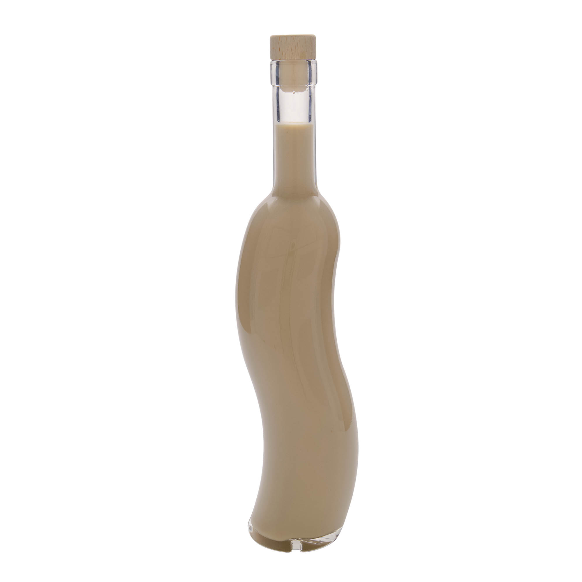 500 ml staklena boca 'La-Ola', polukružna, otvor: pluta 500 ml staklena boca 'La-Ola', polukružna, otvor: pluta