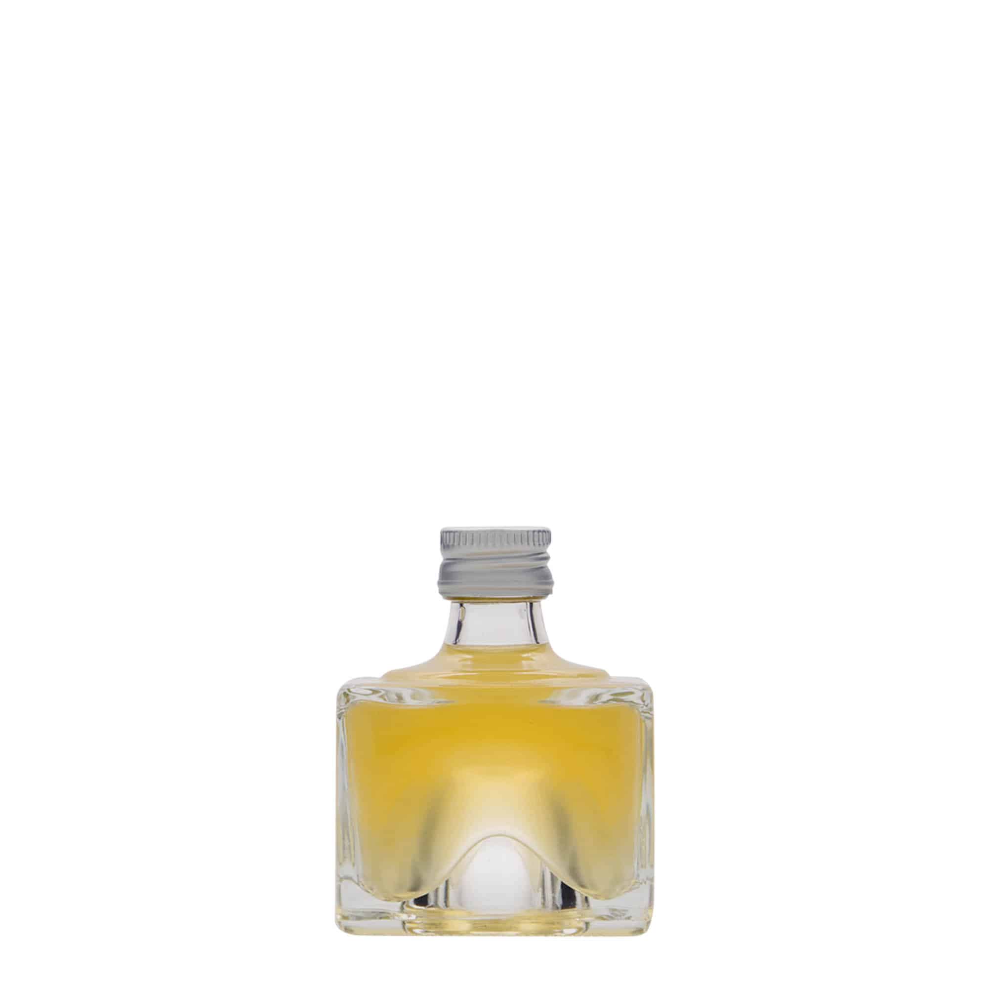 40 ml staklena flaša 'Cocolores', kvadratna, grlo: PP 18