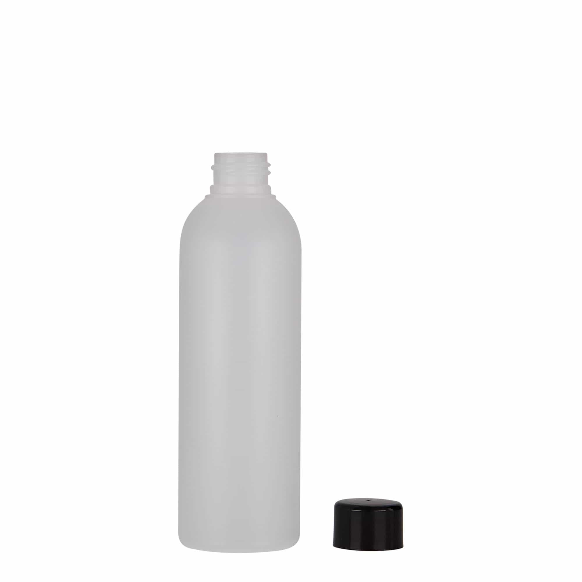 200 ml plastična flaša 'Tuffy', HDPE, prirodna, grlo: 24/410