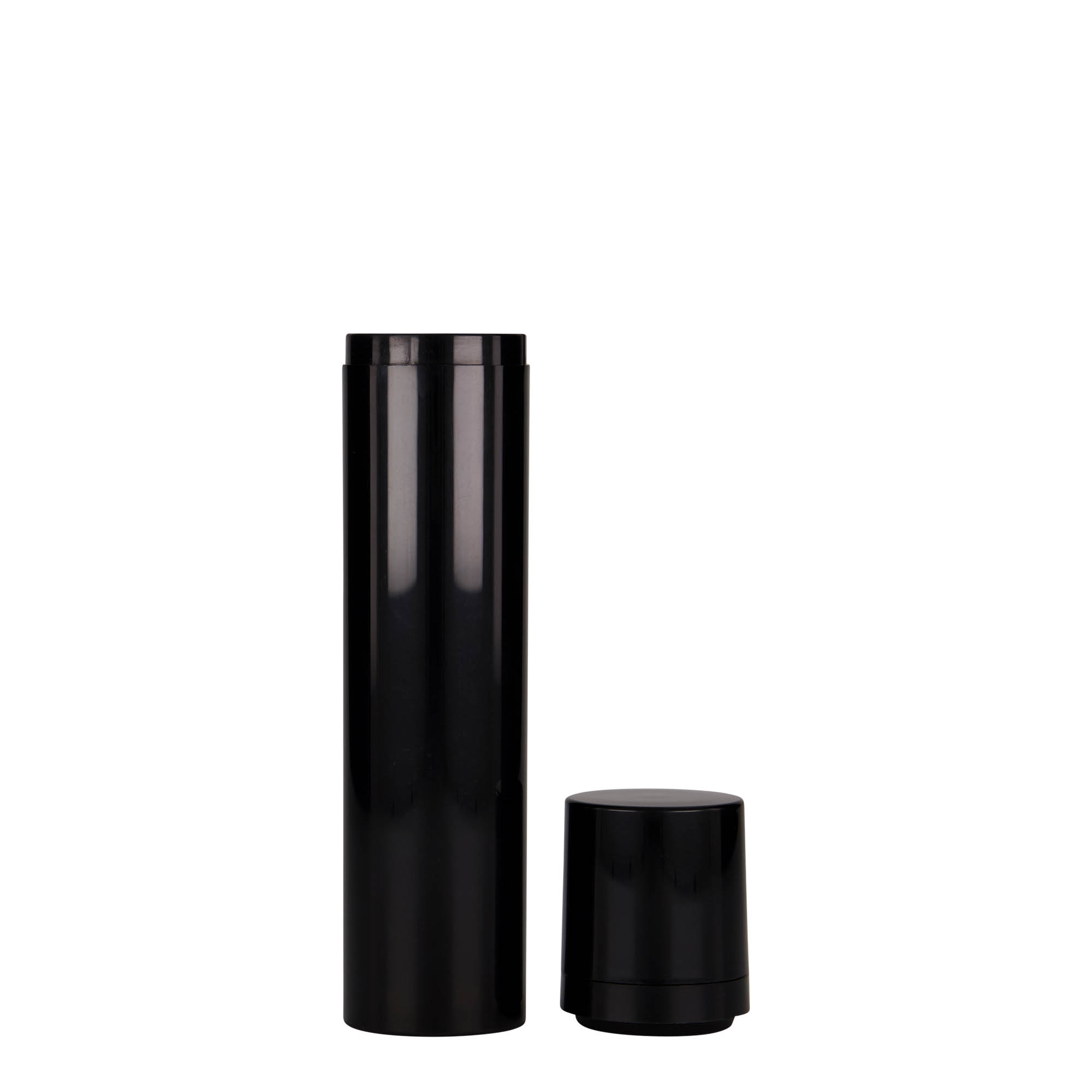 100 ml Airless dozator 'Mezzo', PP-plastika, crni