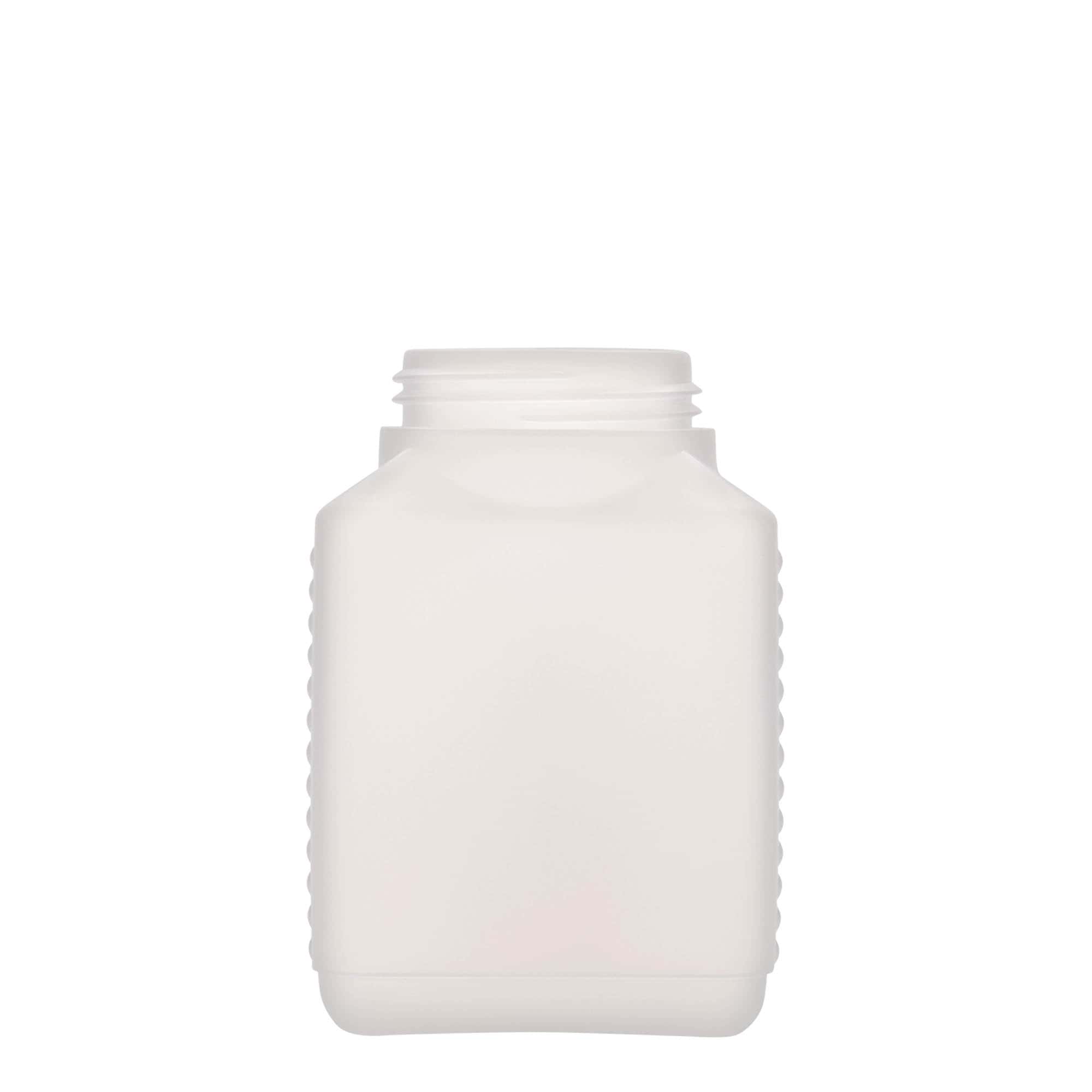 Boca sa širokom grlom od 500 ml, HDPE plastika, natur, otvor: DIN 60 EPE Boca sa širokom grlom od 500 ml, HDPE plastika, natur, otvor: DIN 60 EPE