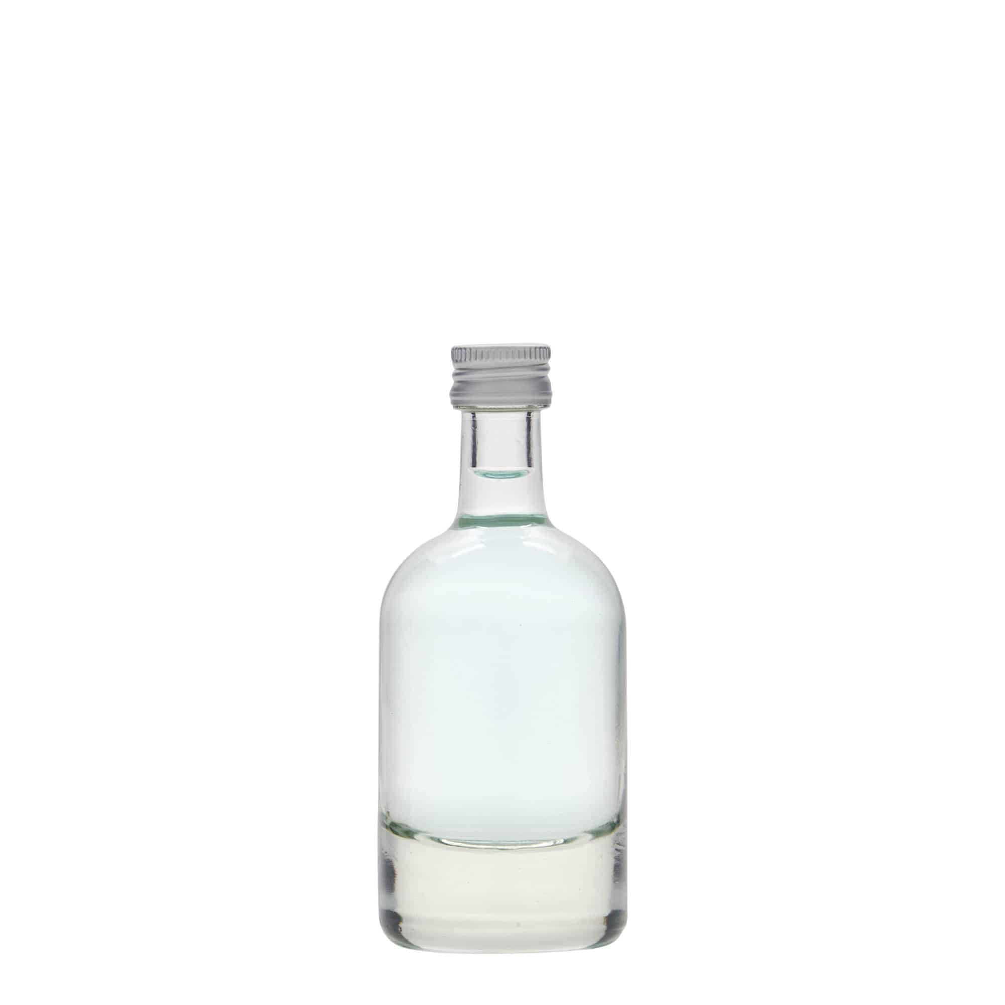50 ml staklena flaša 'Linea Uno', otvor: PP 18 50 ml staklena flaša 'Linea Uno', otvor: PP 18