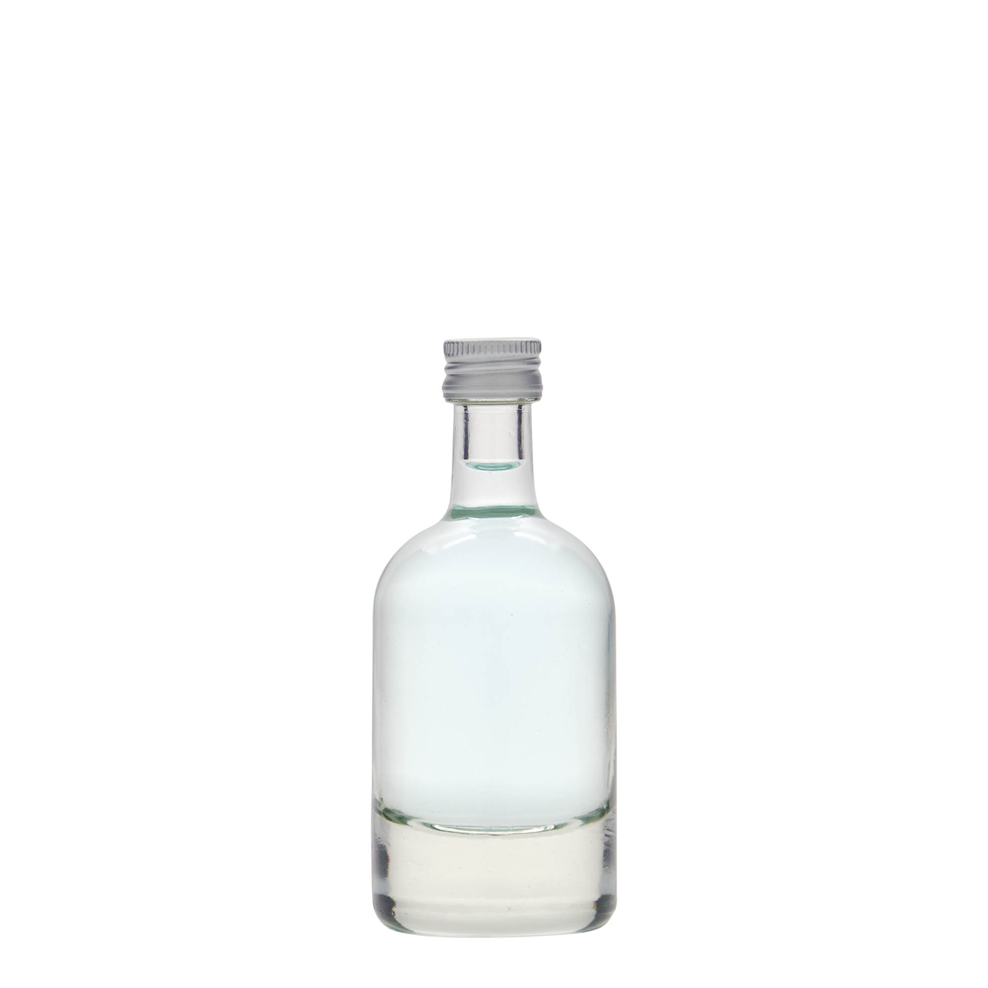 50 ml staklena flaša 'Linea Uno', otvor: PP 18 50 ml staklena flaša 'Linea Uno', otvor: PP 18