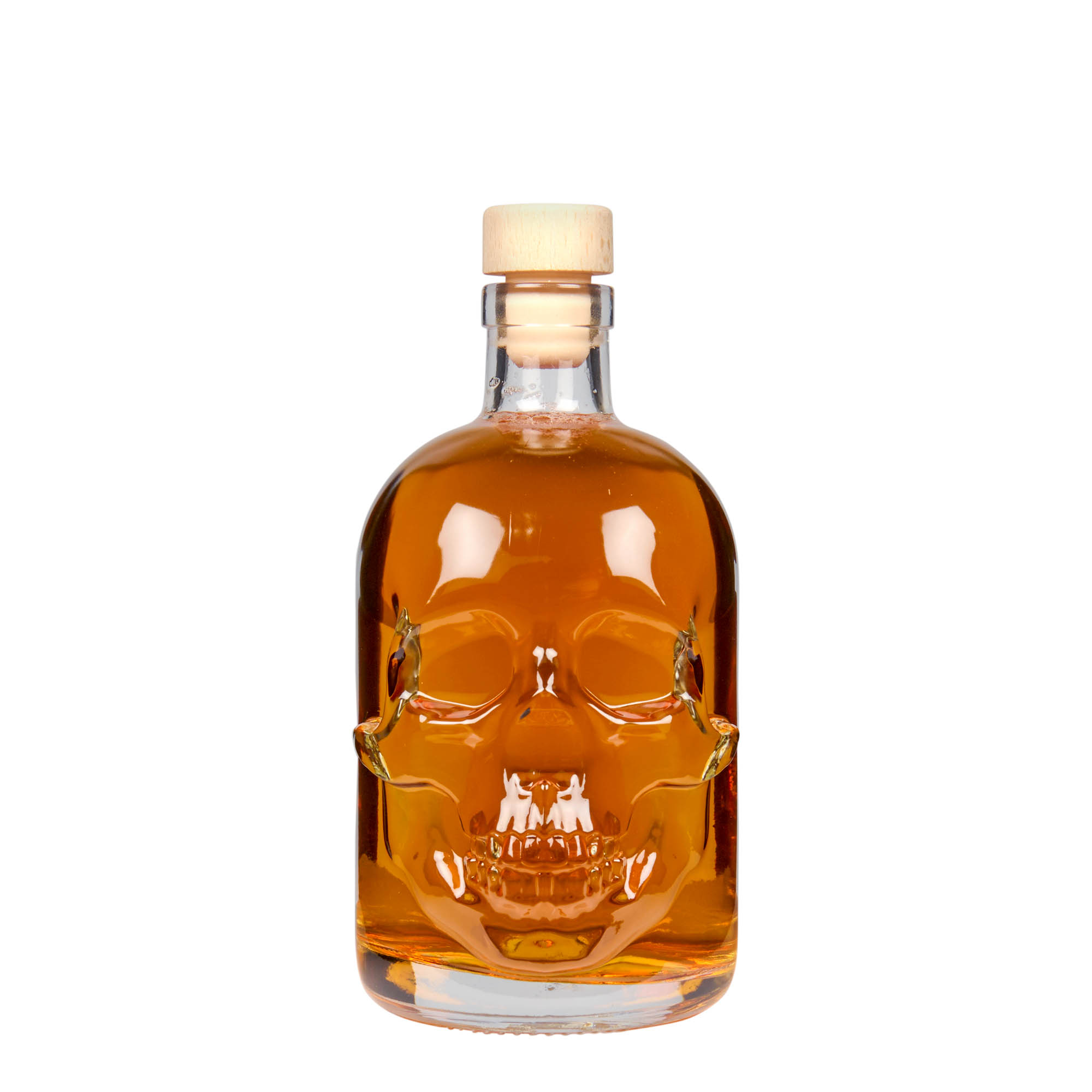 500 ml staklena flaša 'Ljuštura', grlo: čep