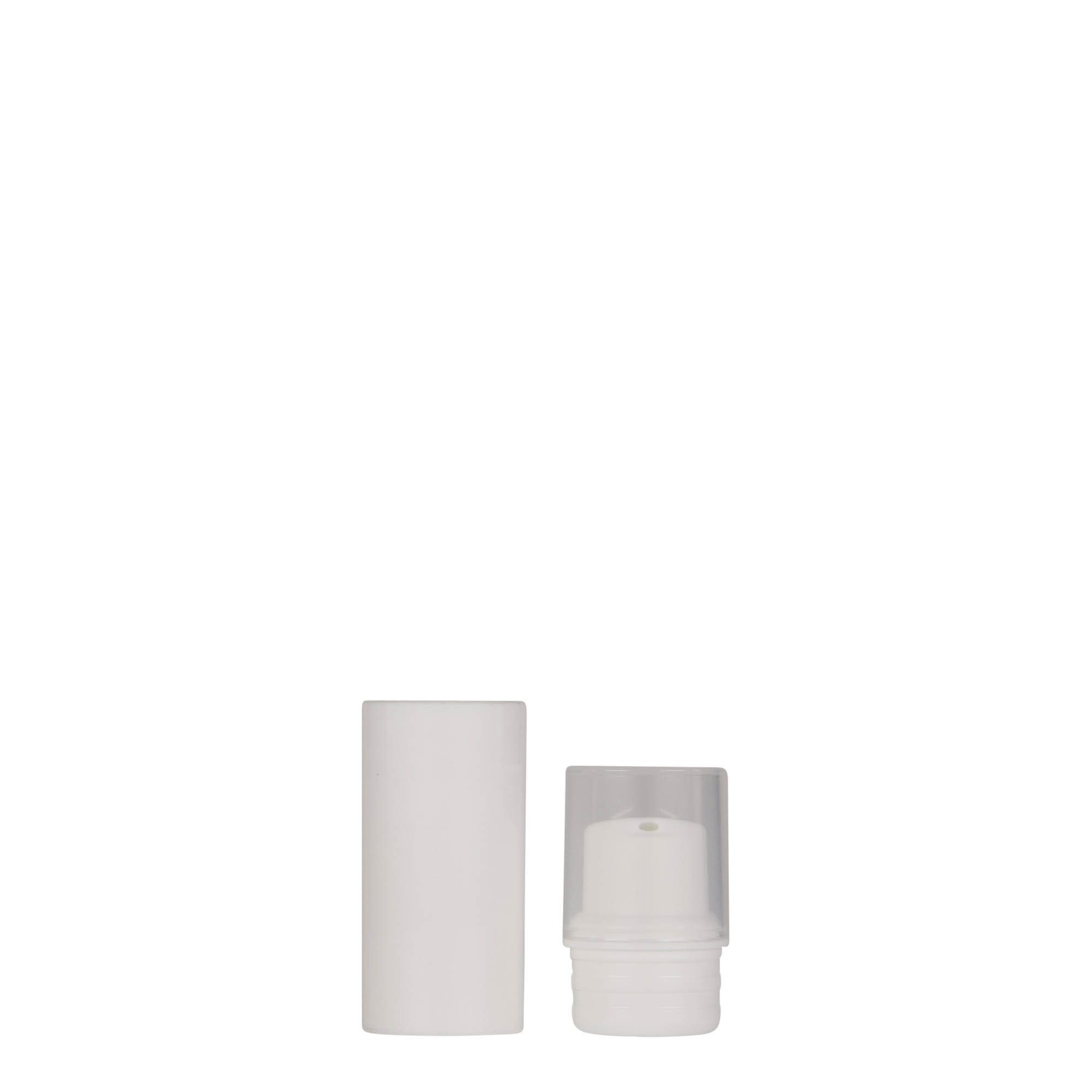 5 ml Airless dozer 'Nano', PP-plastika, beo 5 ml Airless dozer 'Nano', PP-plastika, beo