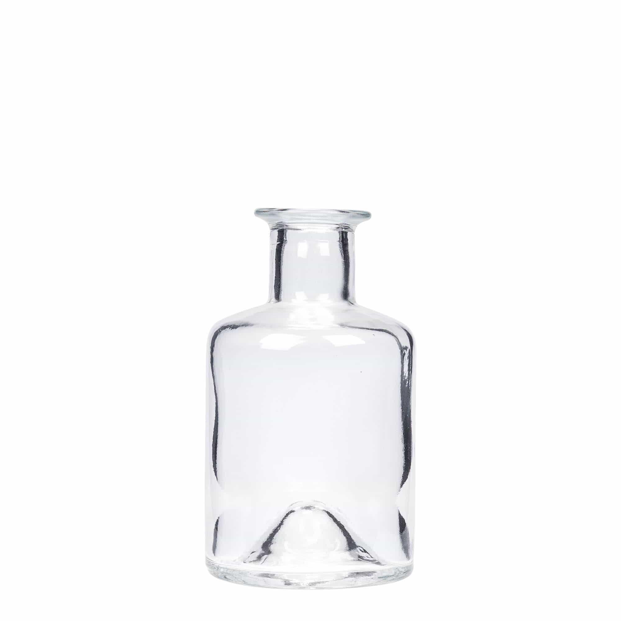 200 ml staklena bočica apotekarska, otvor: plutani čep