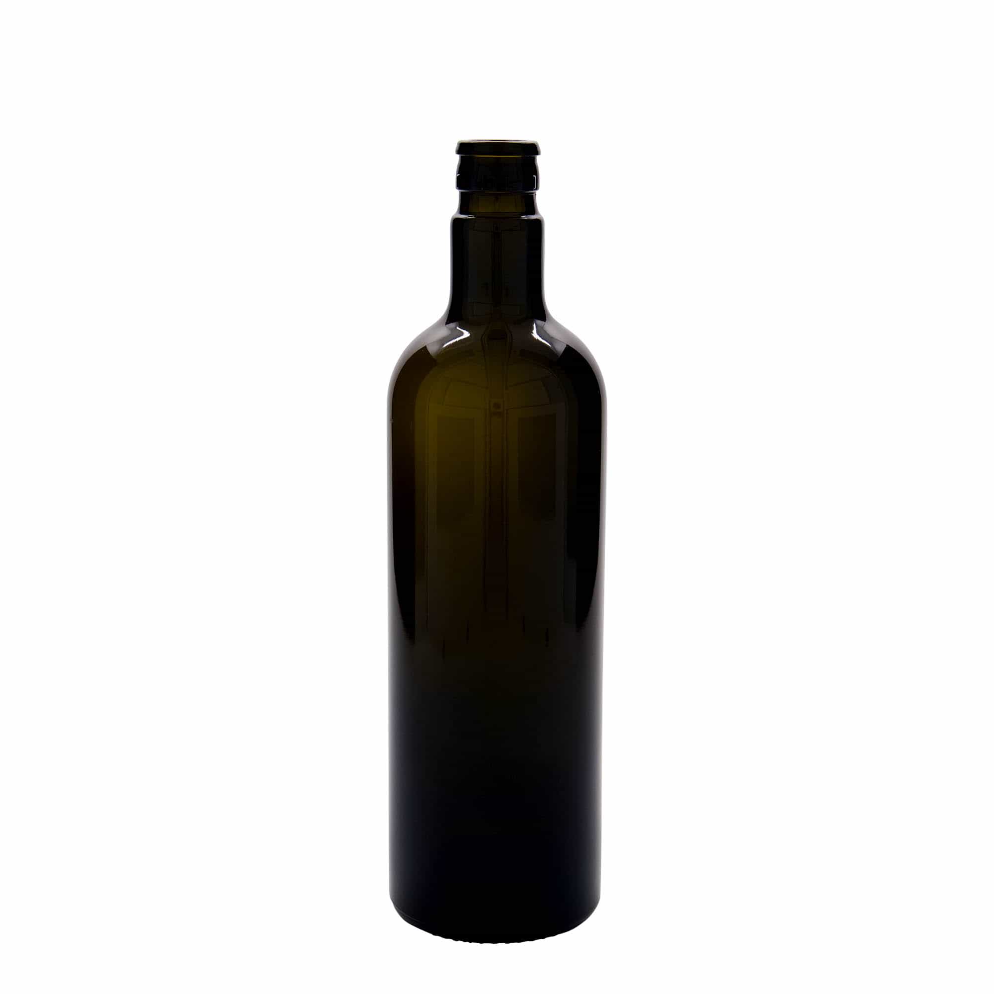 Boca za sirće/ulje od 750 ml 'Willy New', staklo, antik zelena, otvor: DOP Boca za sirće/ulje od 750 ml 'Willy New', staklo, antik zelena, otvor: DOP