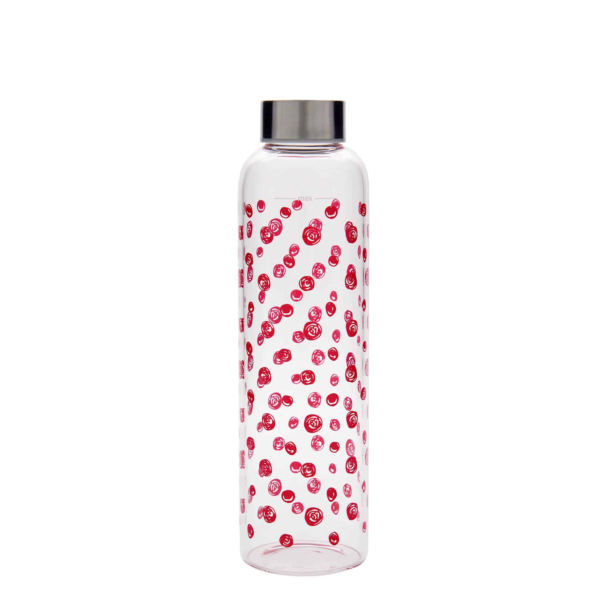 500 ml boca za piće 'Perseus - Crvene tačke', otvor: navojni zatvarač 500 ml boca za piće 'Perseus - Crvene tačke', otvor: navojni zatvarač