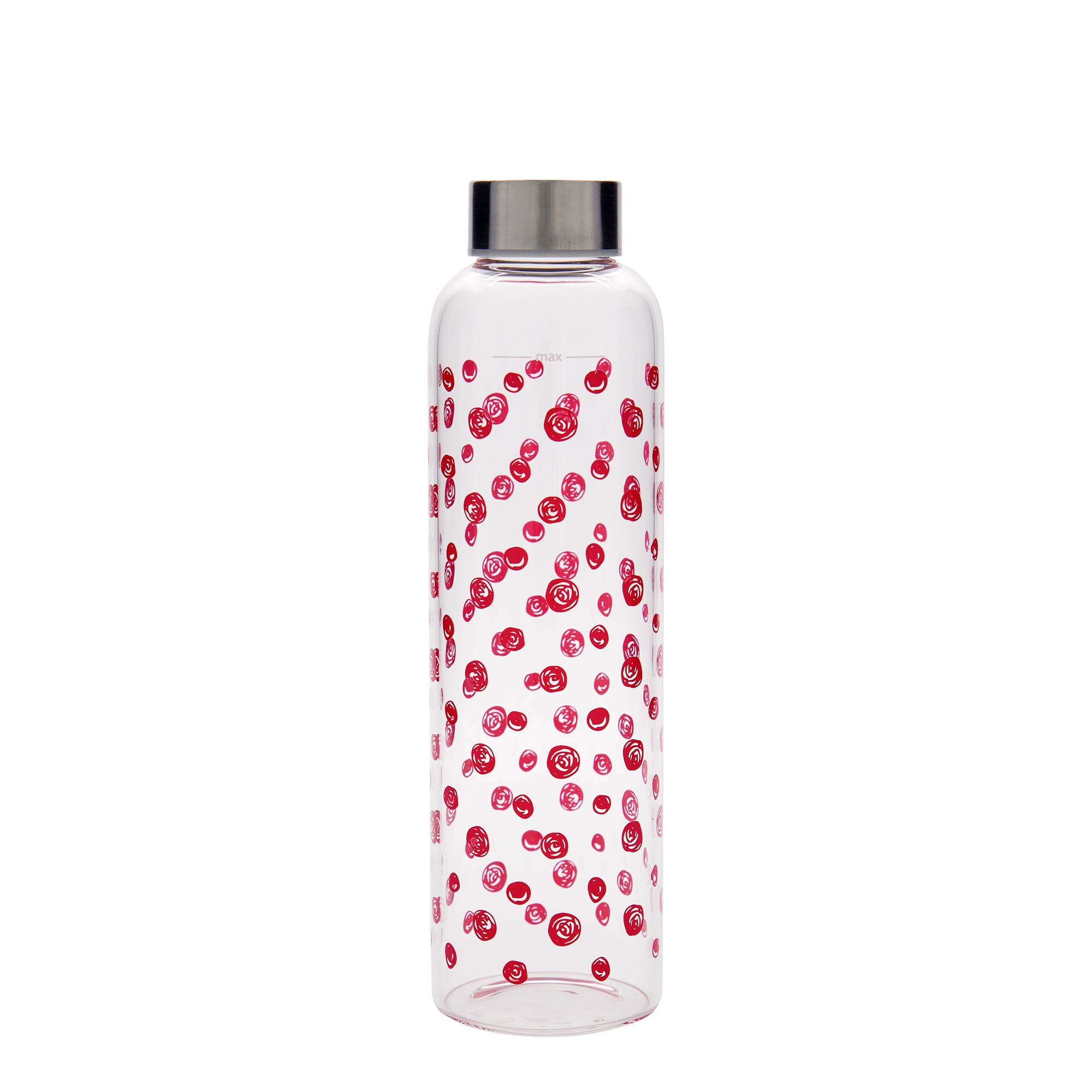 500 ml boca za piće 'Perseus - Crvene tačke', otvor: navojni zatvarač 500 ml boca za piće 'Perseus - Crvene tačke', otvor: navojni zatvarač