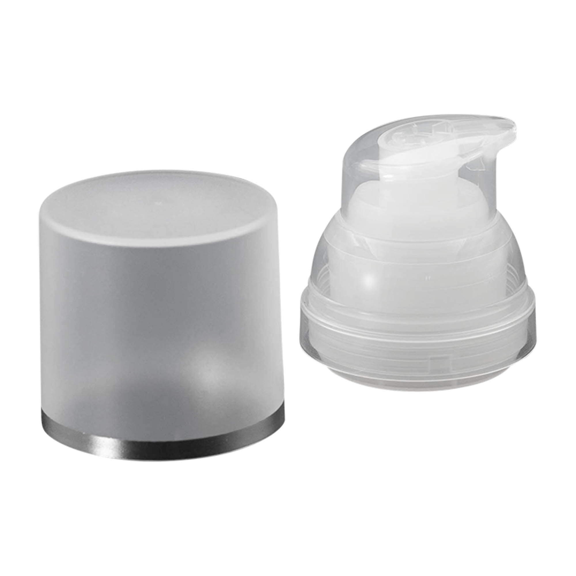 Pumpa za dozator bez vazduha 'Mezzo', PP-plastika, prirodna boja Pumpa za dozator bez vazduha 'Mezzo', PP-plastika, prirodna boja