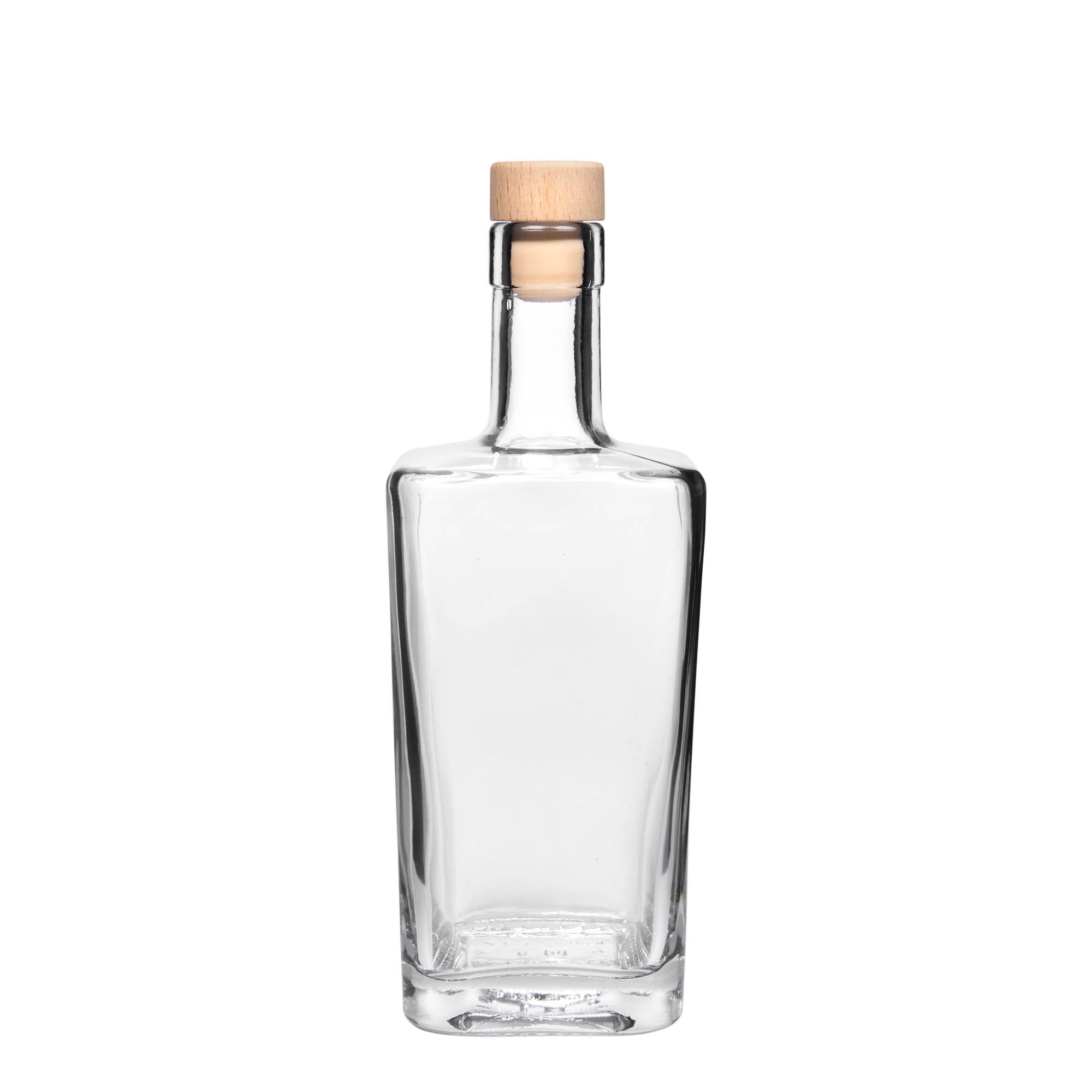 500 ml staklena boca 'Noel', kvadratna, otvor: pluta 500 ml staklena boca 'Noel', kvadratna, otvor: pluta
