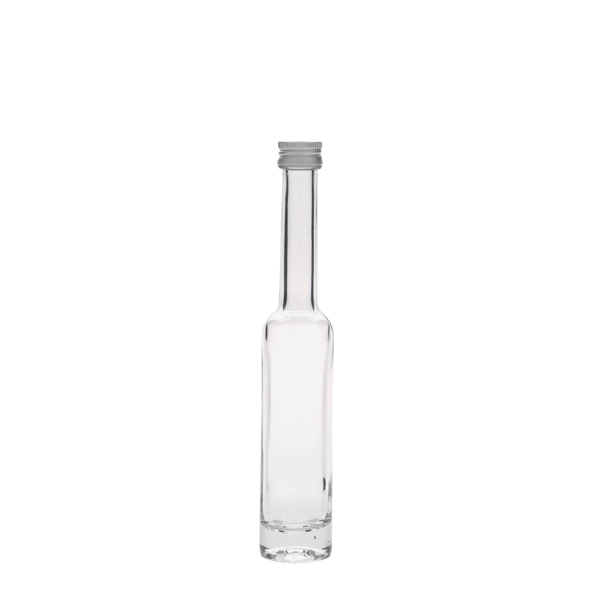 40 ml staklena flaša 'Platina', grlo: PP 18