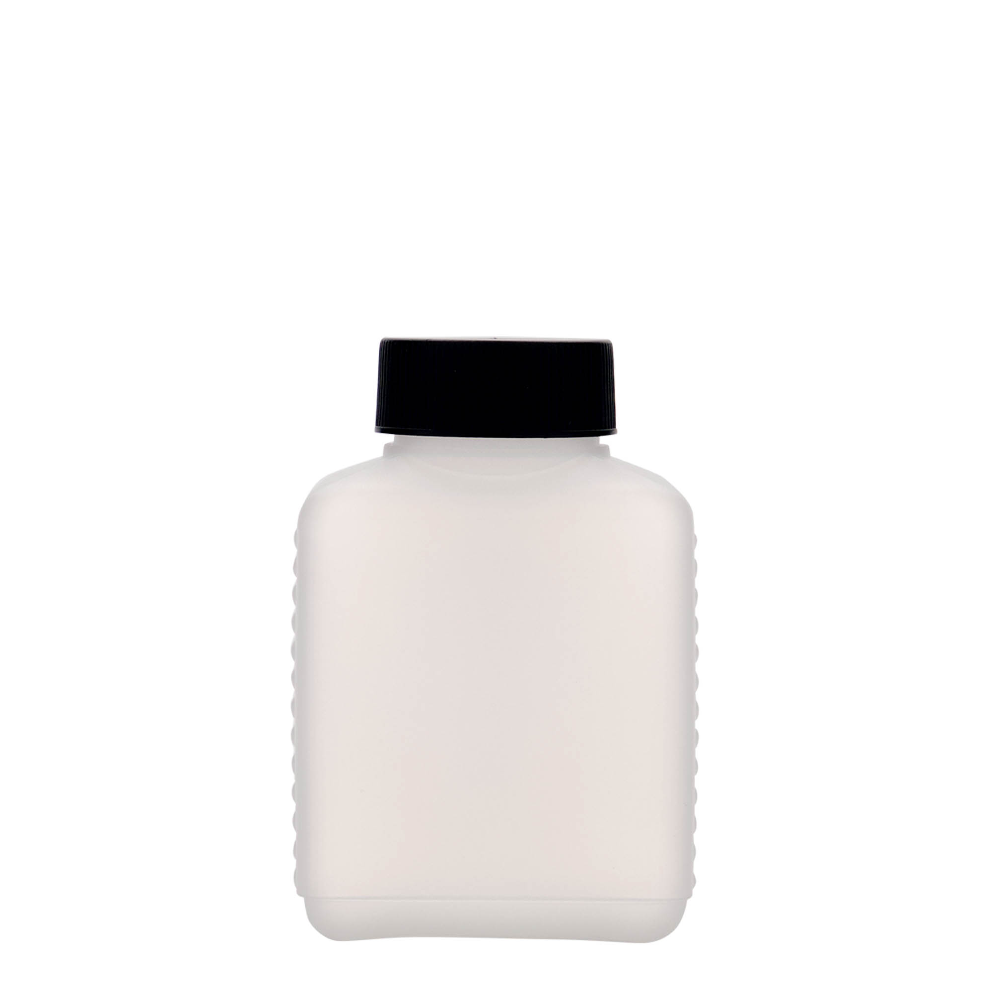 250 ml flaša širokog grla, pravougaona, HDPE plastika, prirodna, otvor: DIN 40 EPE 250 ml flaša širokog grla, pravougaona, HDPE plastika, prirodna, otvor: DIN 40 EPE