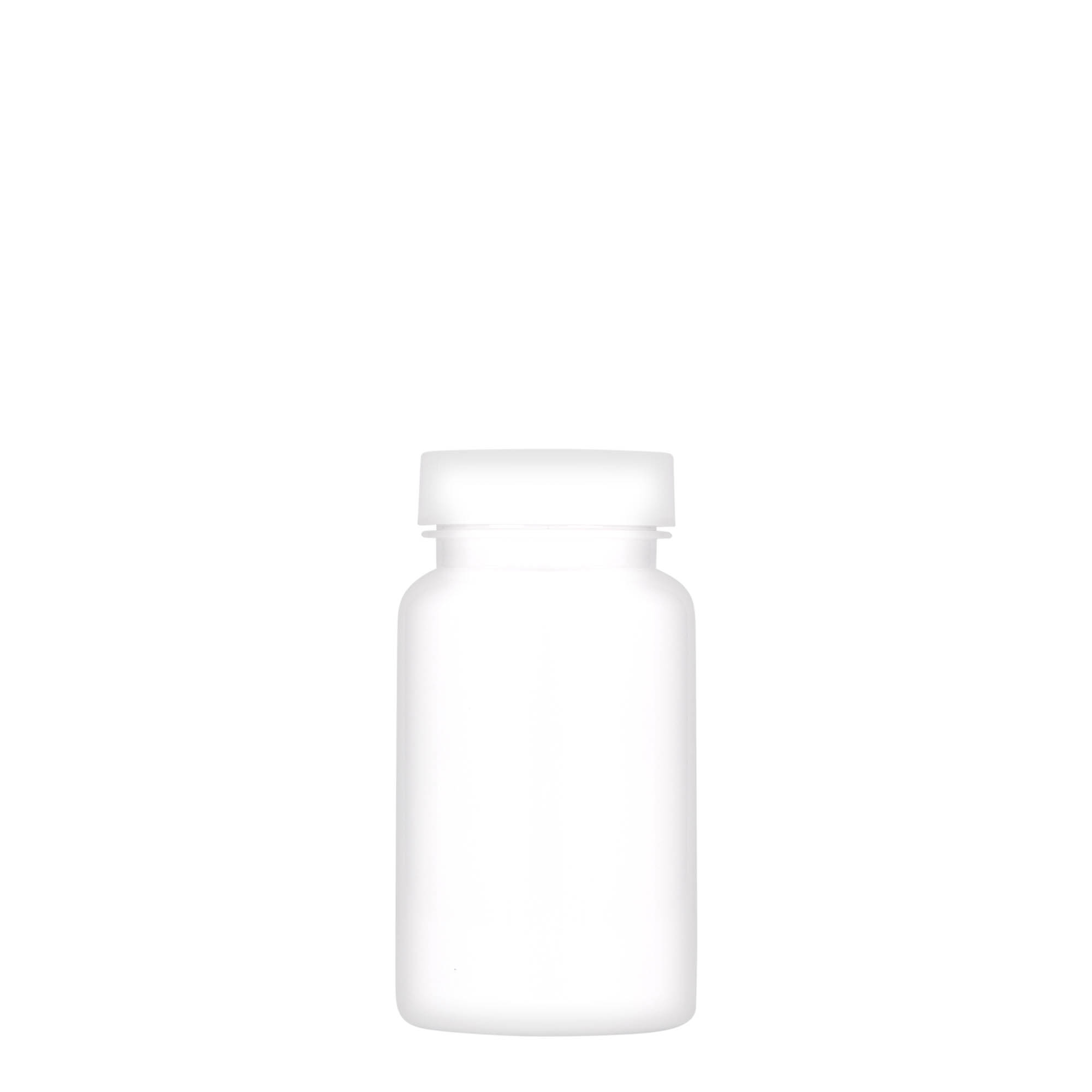 PET bočica od 100 ml, plastika, bela, otvor: GPI 38/400